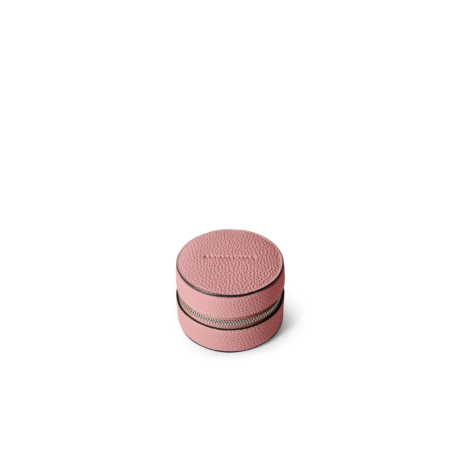 Jewelry Pouch Shrink Leather (Coral Pink)