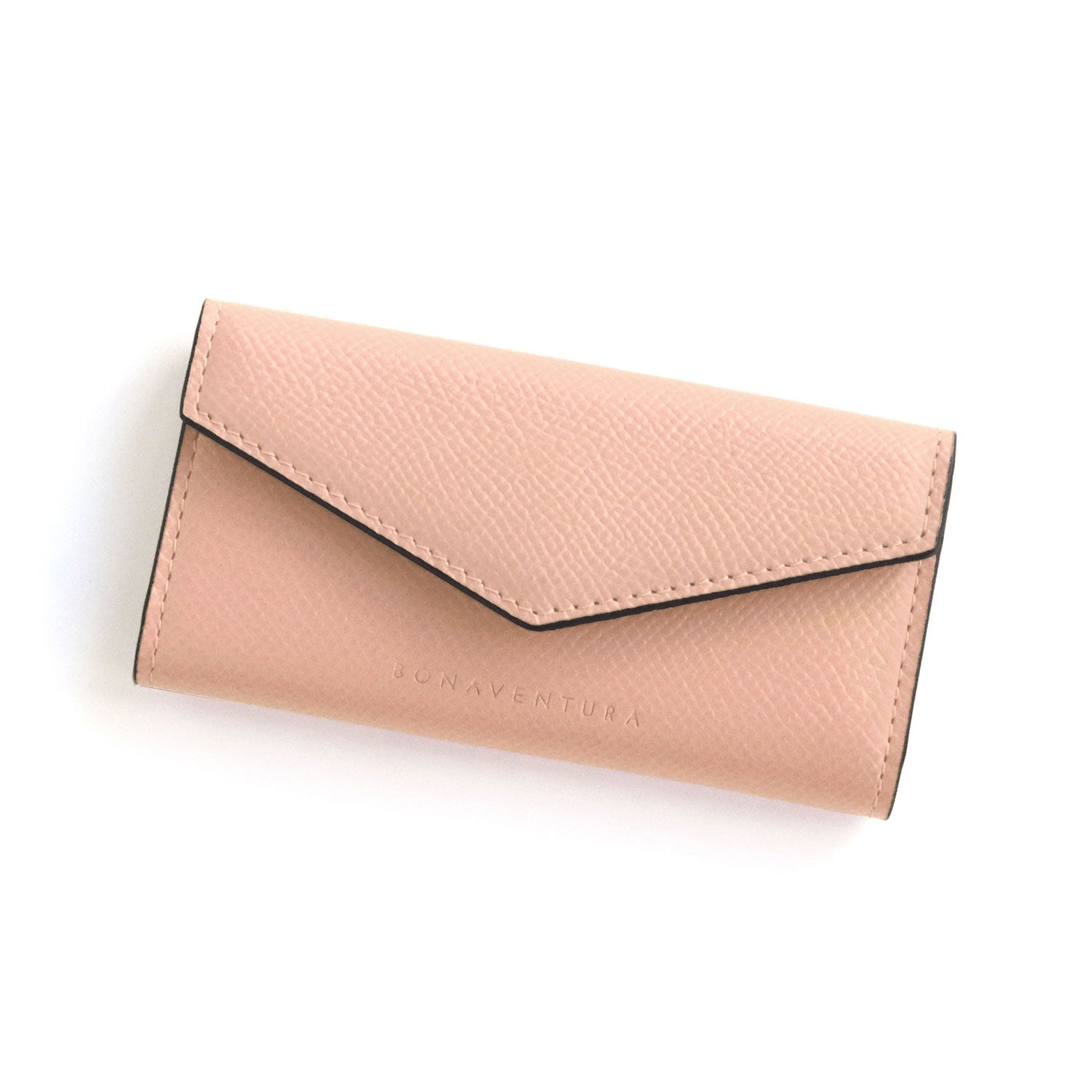 Slim Key Case Nobile Leather (Shell Pink)