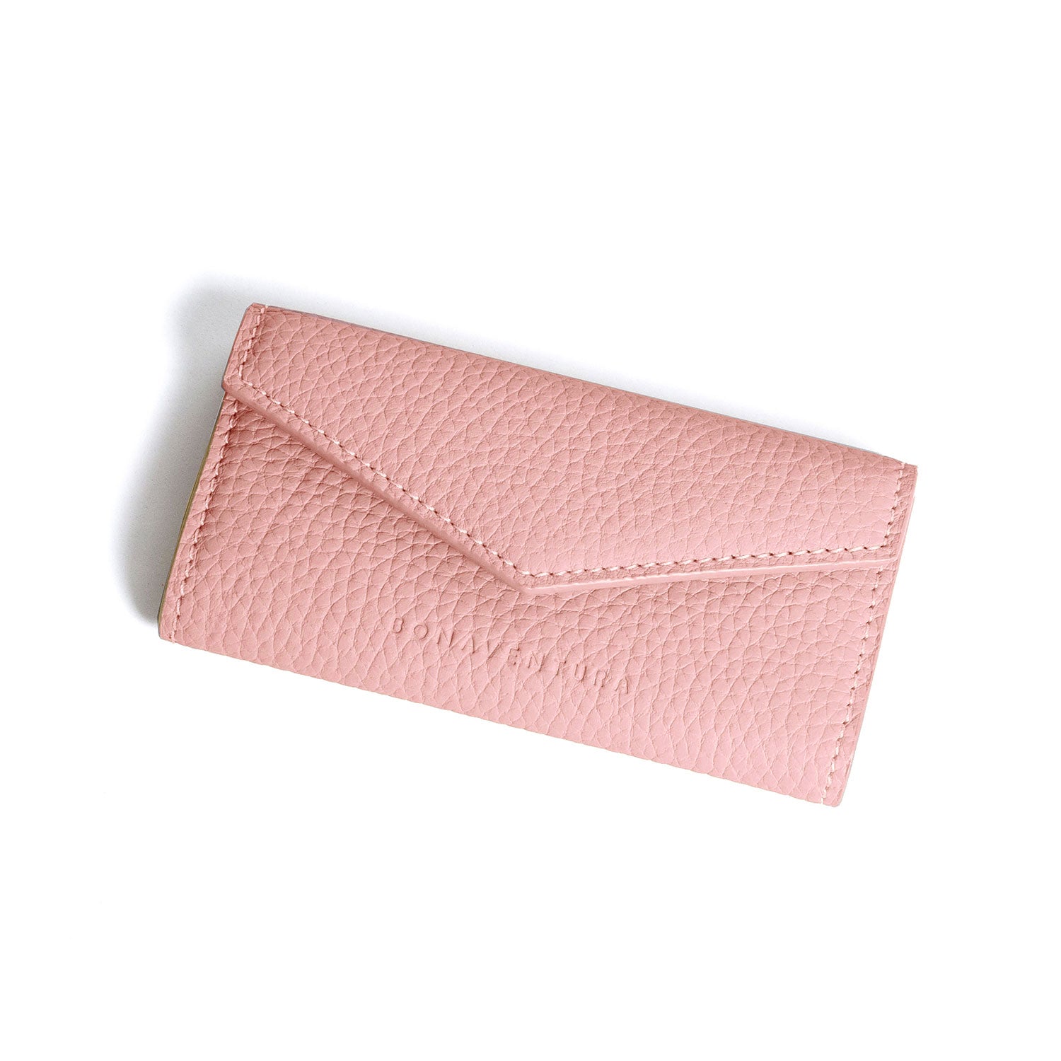 Slim Key Case Shrink Leather (Sakura Pink)