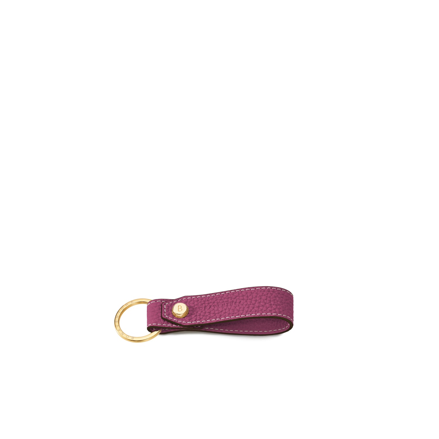 Key Holder Shrink Leather (Anemone Purple)