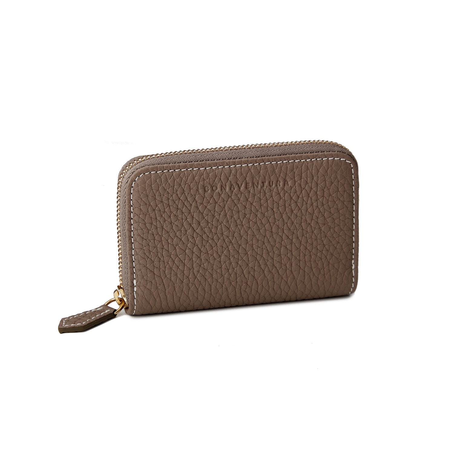 Smart Key Case Shrink Leather (Etoupe × Yellow)