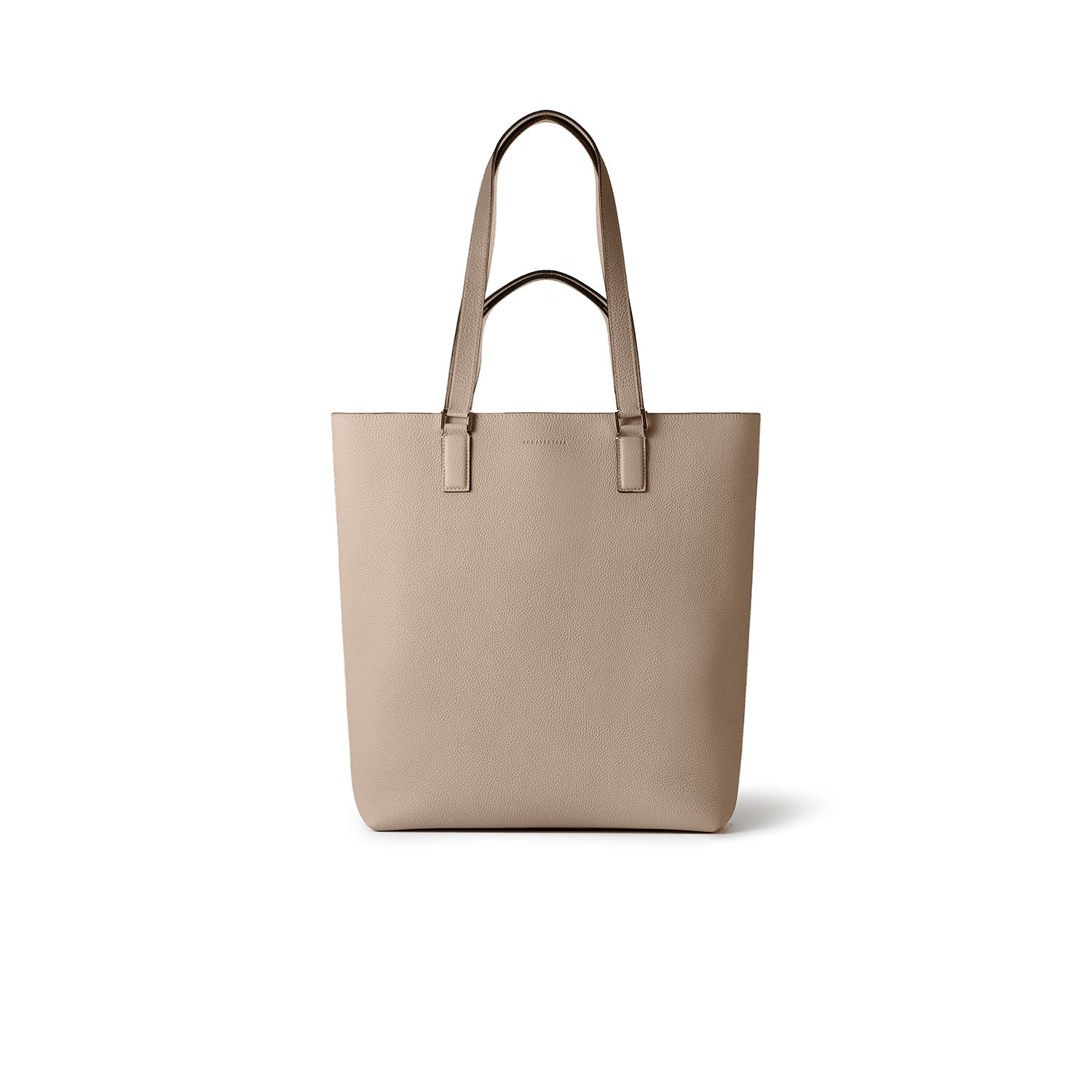 Cleo Tote Bag Shrink Leather (Greige)