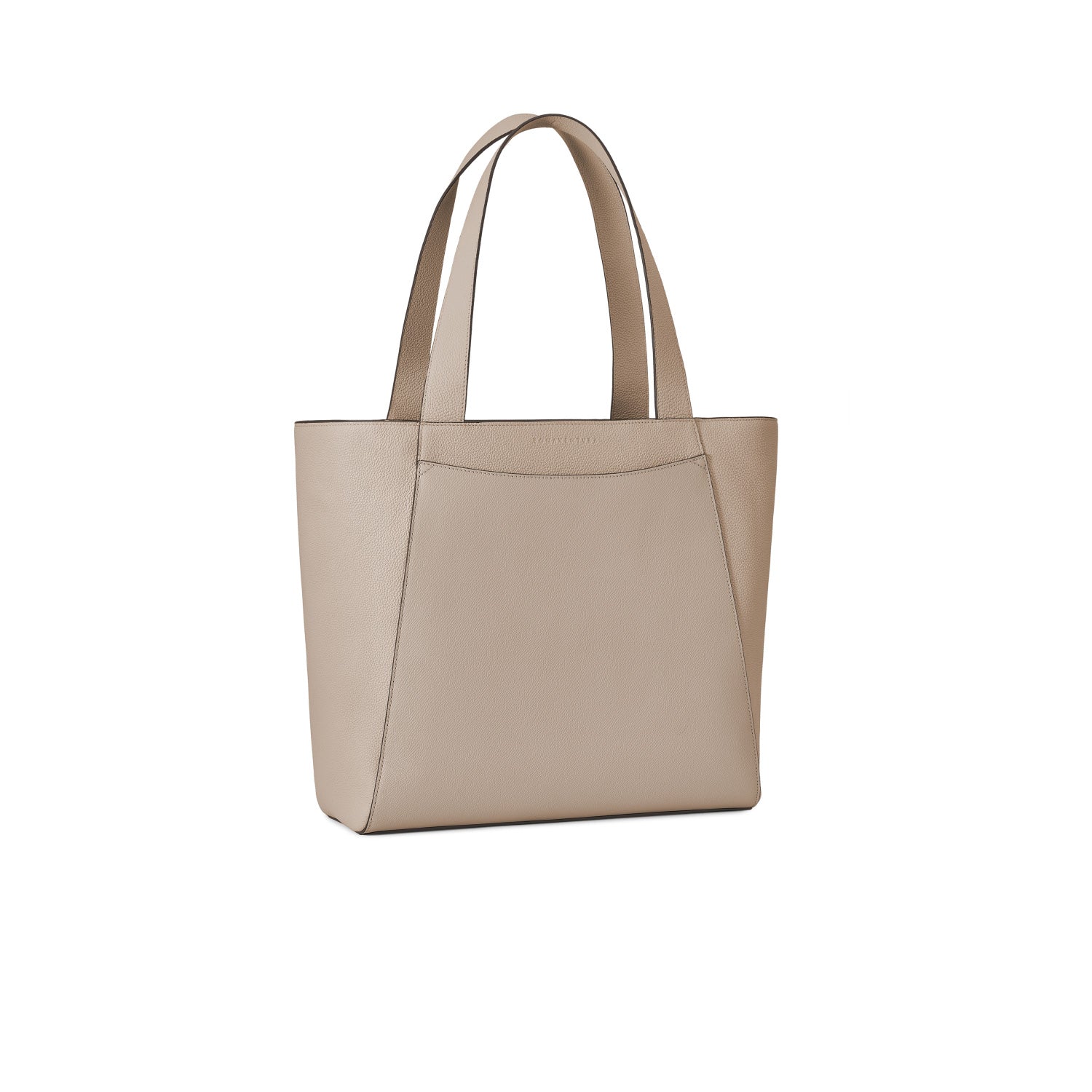 Manuel Tote Bag Shrink Leather (Greige)