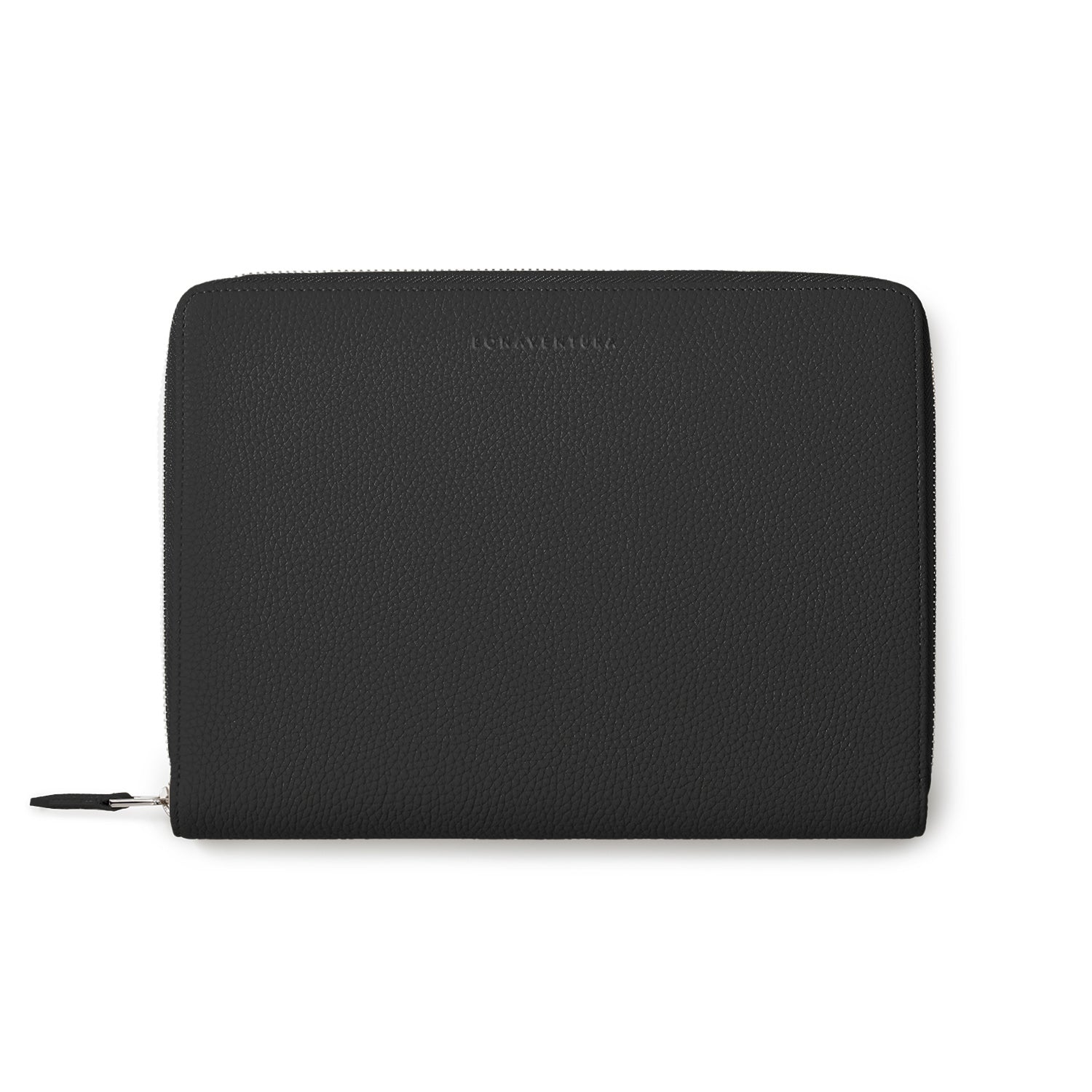 Functional Notebook Case Shrink Leather (A5) (Black)