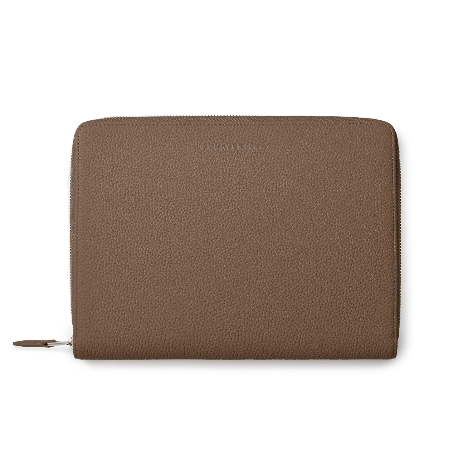 Functional Notebook Case Shrink Leather (A5) (Etoupe)