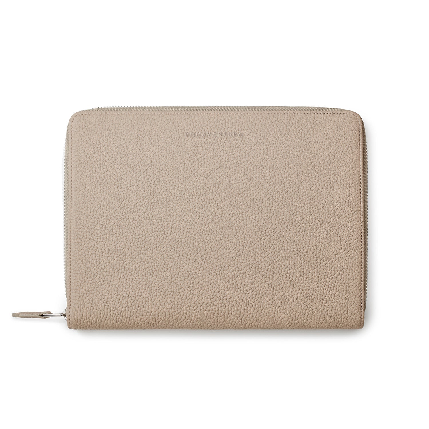 Functional Notebook Case Shrink Leather (A5) (Greige)