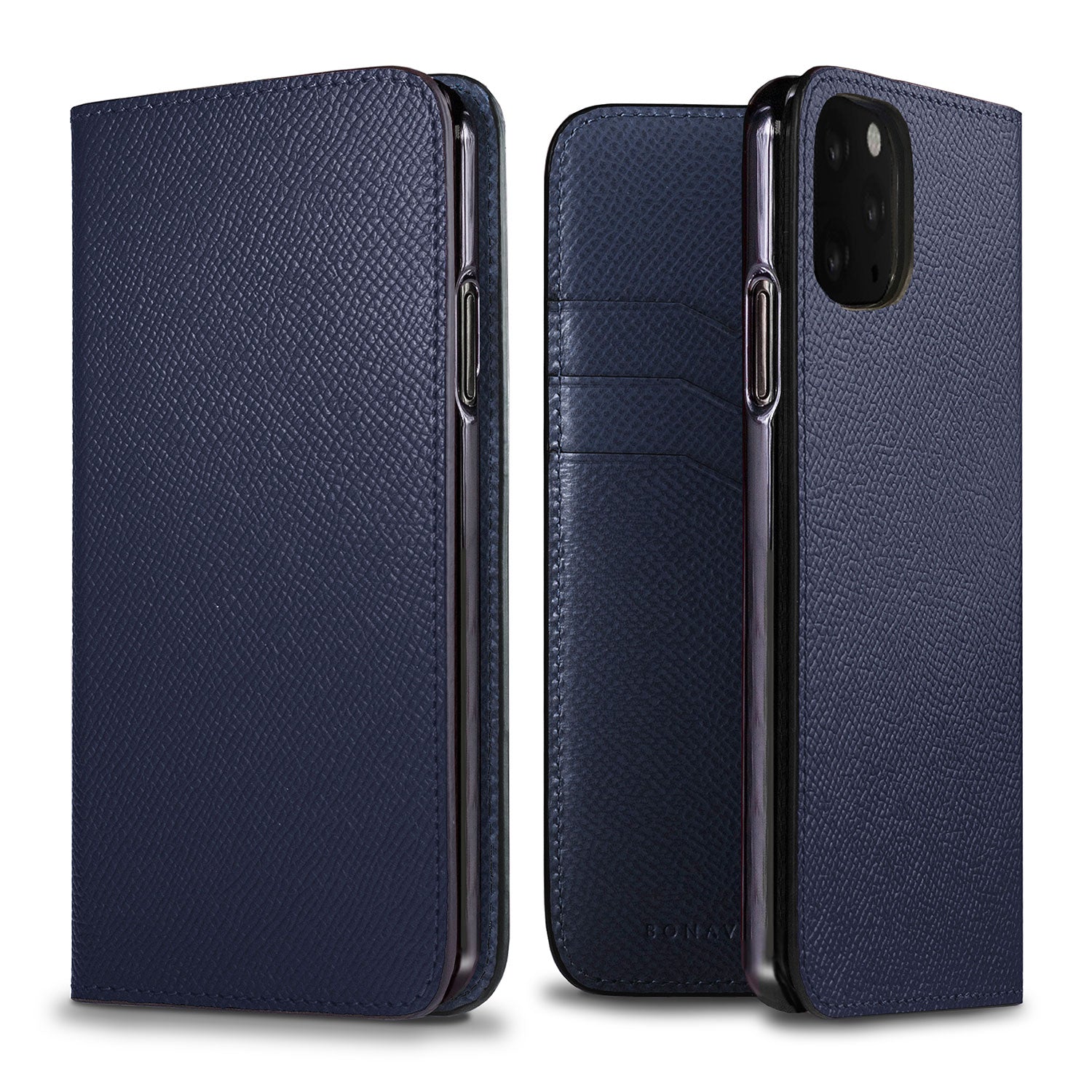 iPhone 11 Diary Case Nobile Leather (Navy)