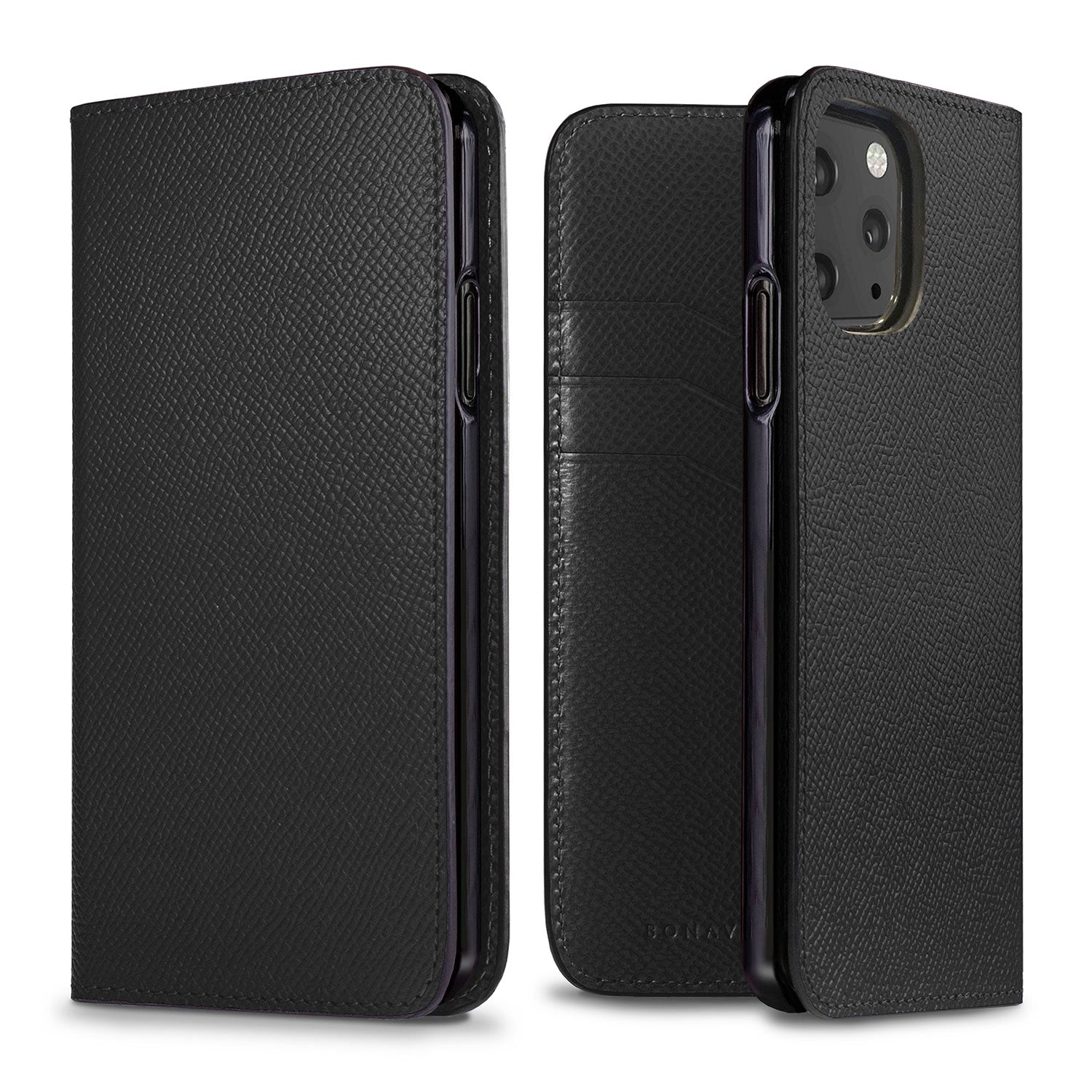 iPhone 11 Pro Diary Case Nobile Leather (Black)