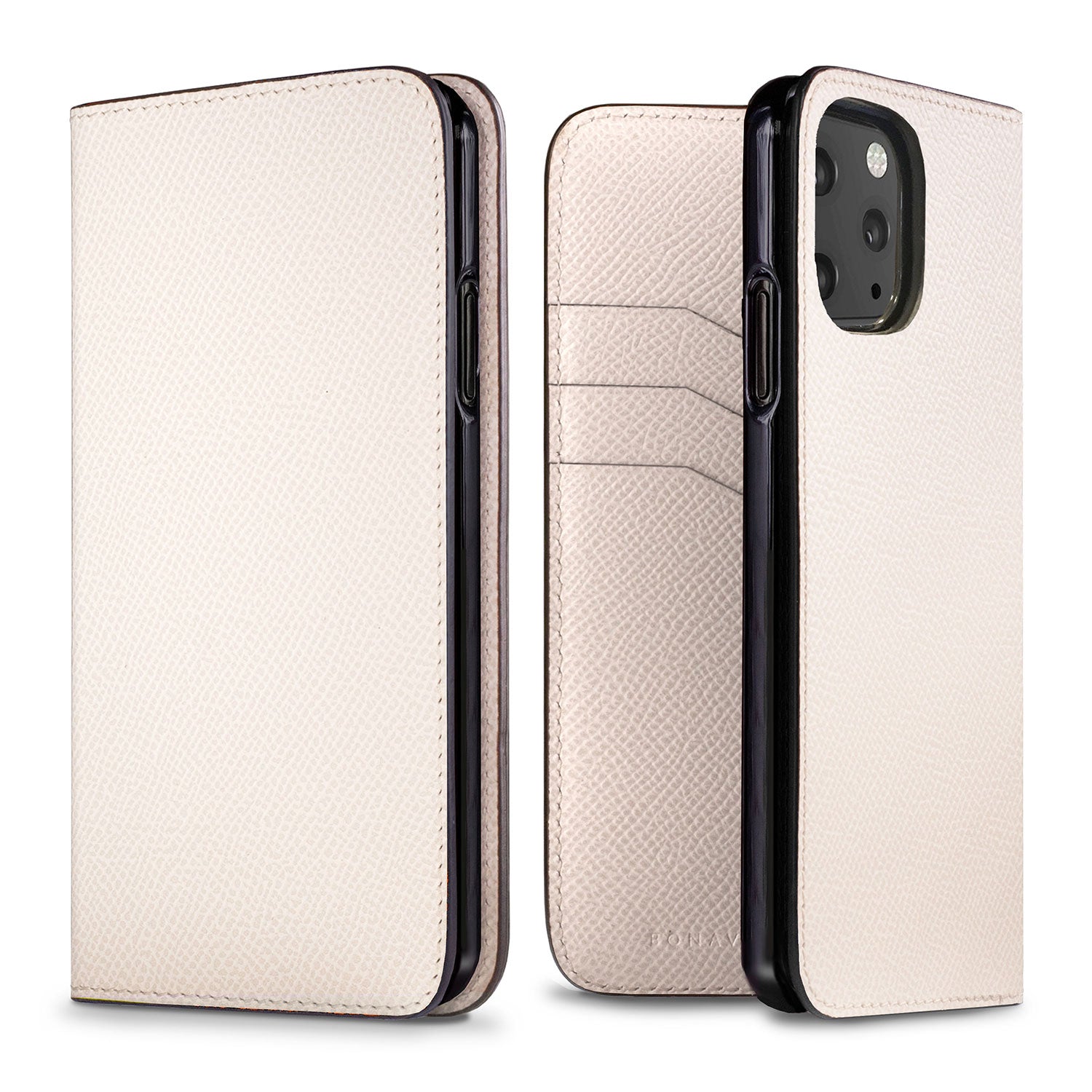 iPhone 11 Pro Diary Case Nobile Leather (White)