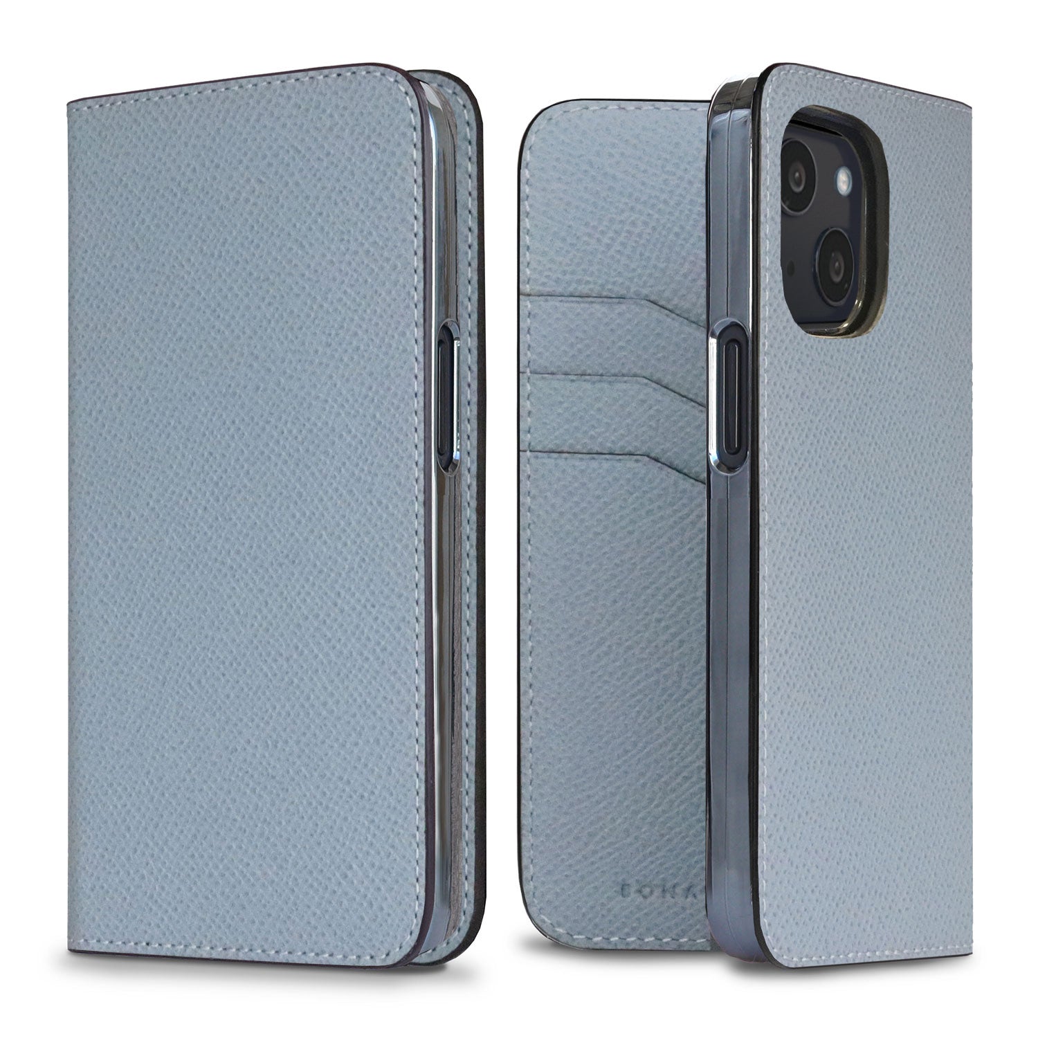 iPhone 13 mini Diary Case Nobile Leather (Blue Lin)