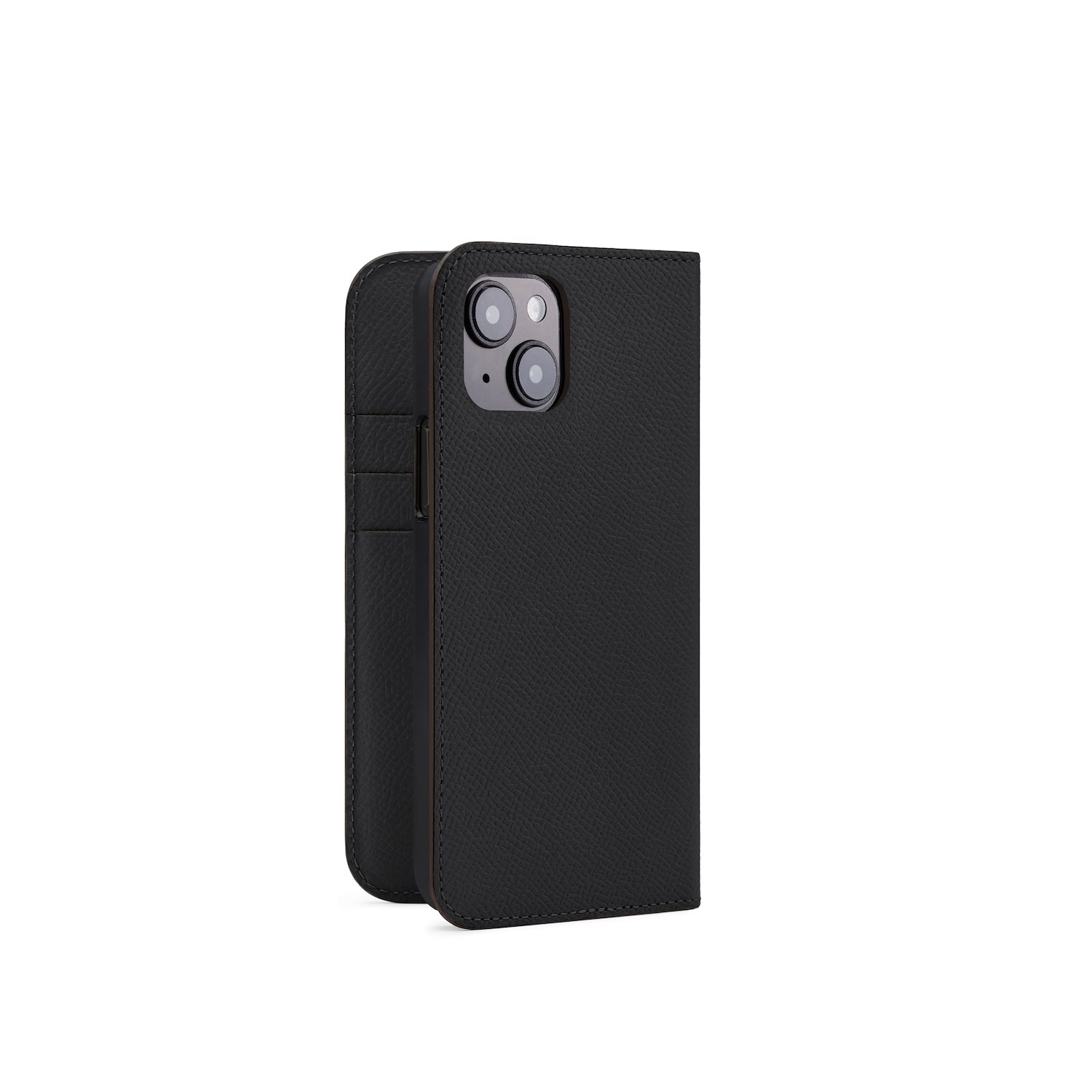 iPhone 14 Diary Case Nobile Leather (Black)