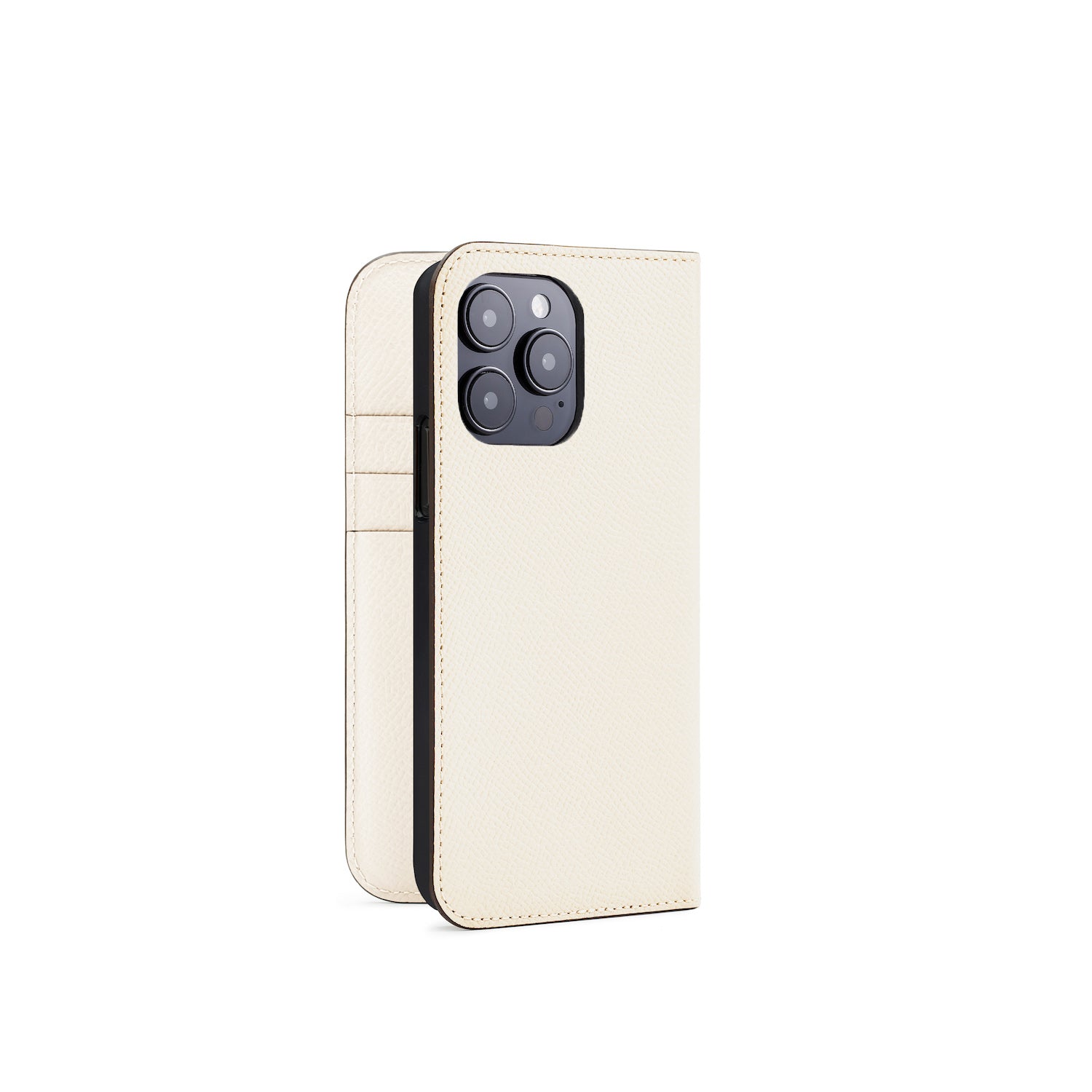iPhone 14 Pro Diary Case Nobile Leather (White)