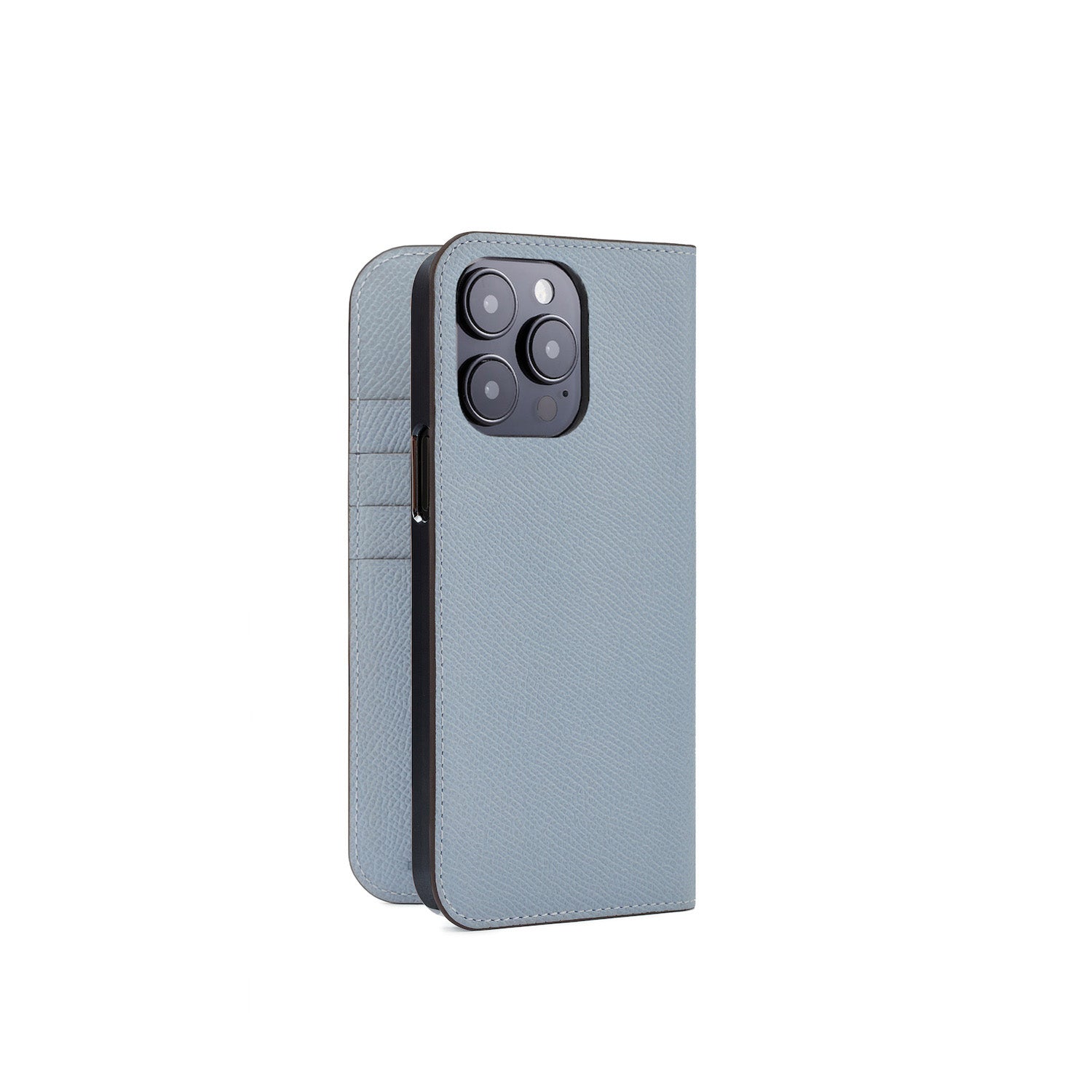 iPhone 15 Pro Max Diary Case Nobile Leather (Blue Lin)