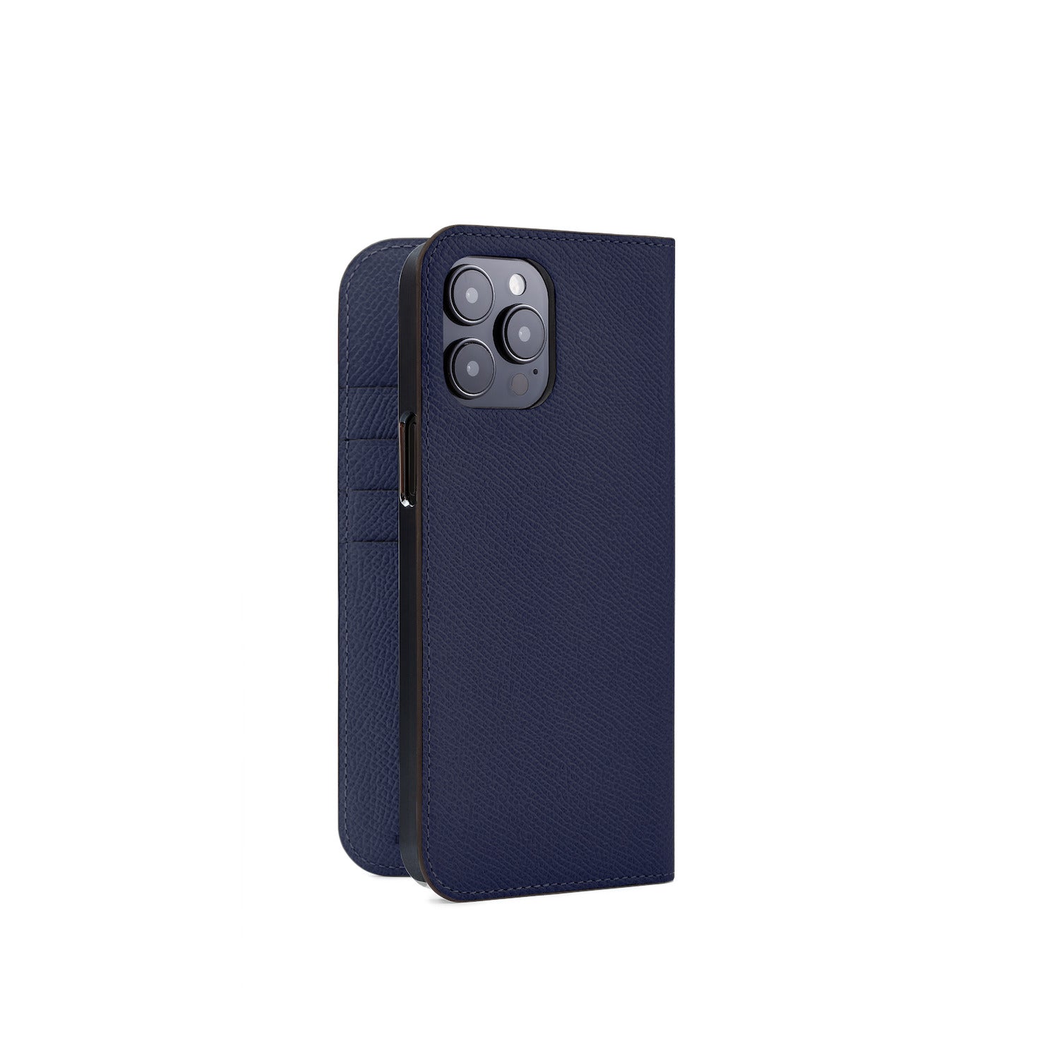 iPhone 15 Pro Max Diary Case Nobile Leather (Navy)