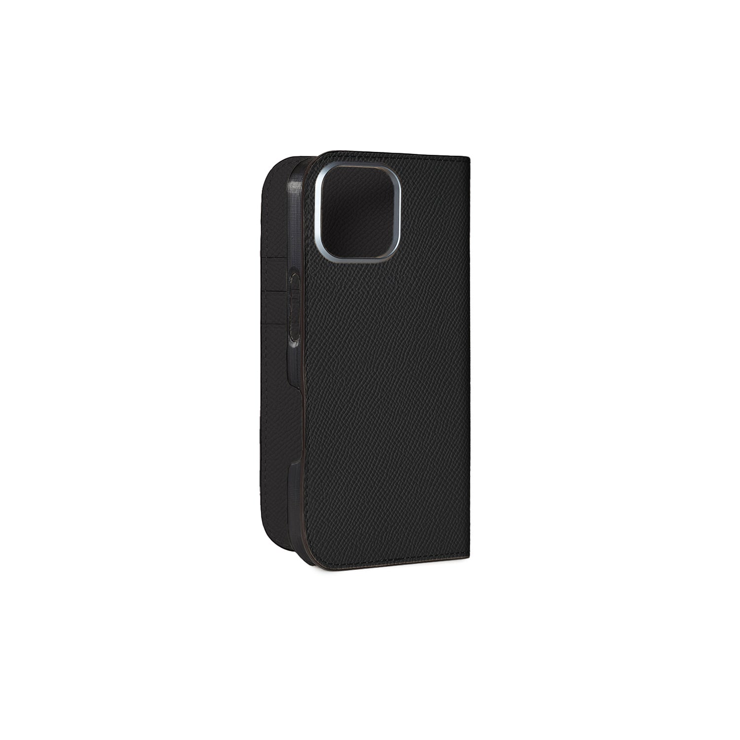 iPhone 16 Diary Case Nobile Leather (Black)