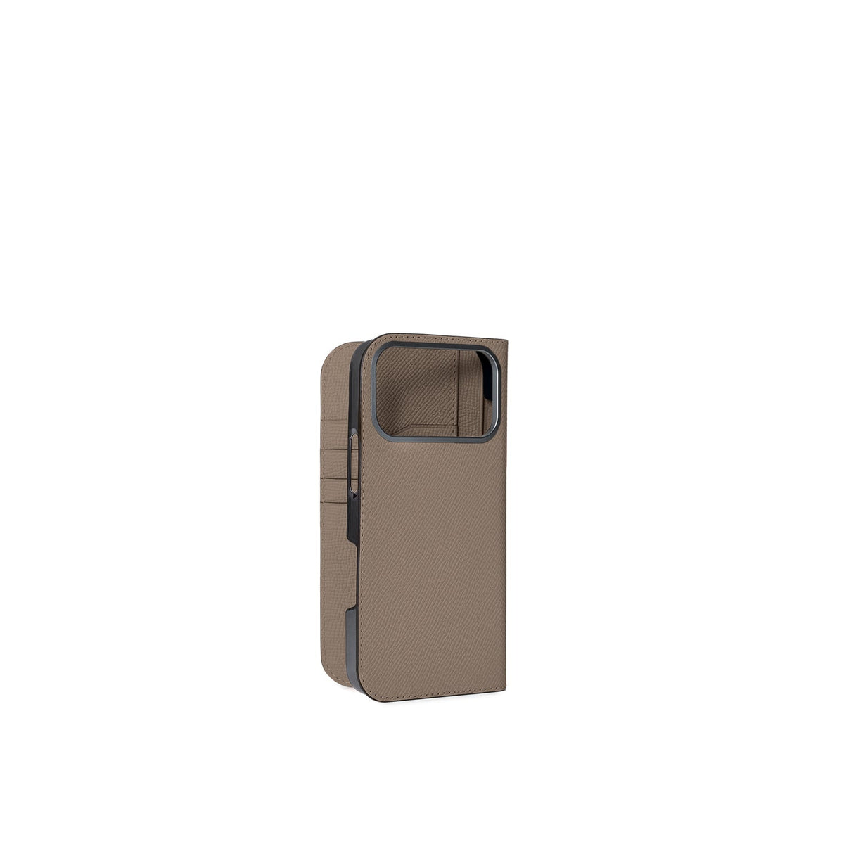 iPhone 18 Pro Max Diary Case Nobile Leather (Etoupe)