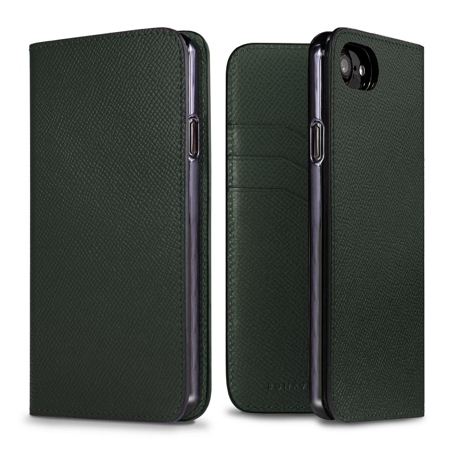 iPhone SE / 8 / 7 / 6s / 6 Diary Case Nobile Leather (Malachite Green)