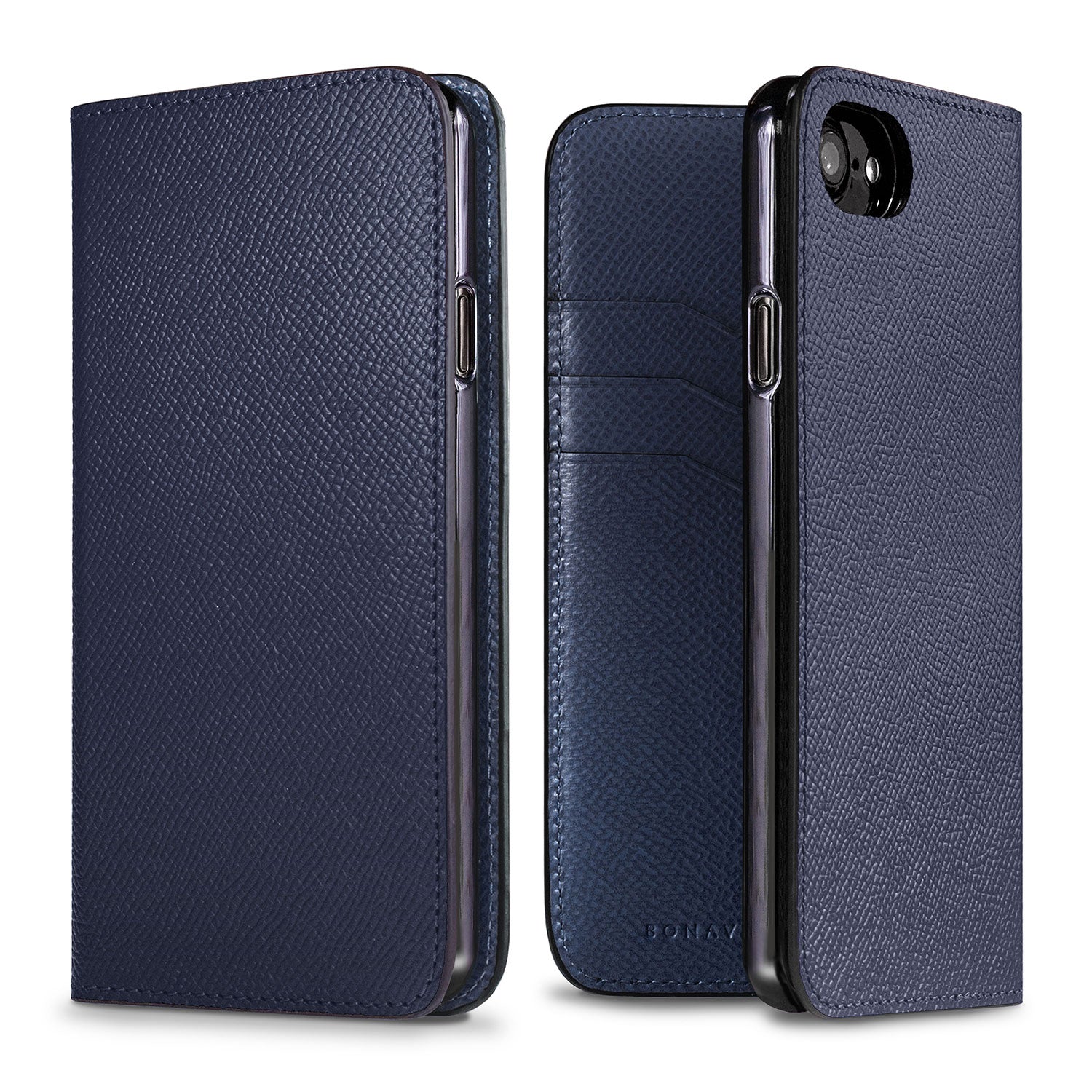 iPhone SE / 8 / 7 / 6s / 6 Diary Case Nobile Leather (Navy)