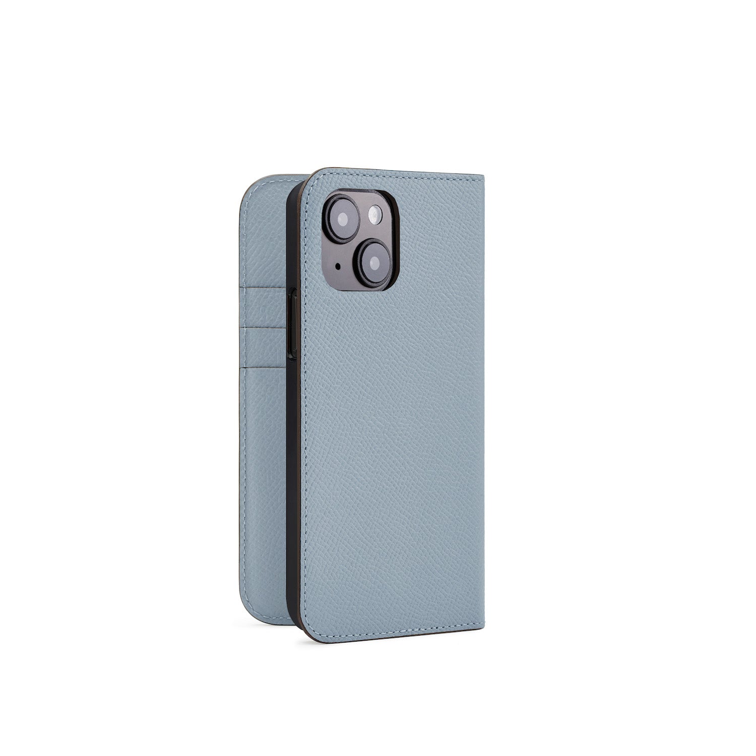 iPhone 15 Diary Case Nobile Leather (Blue Lin)