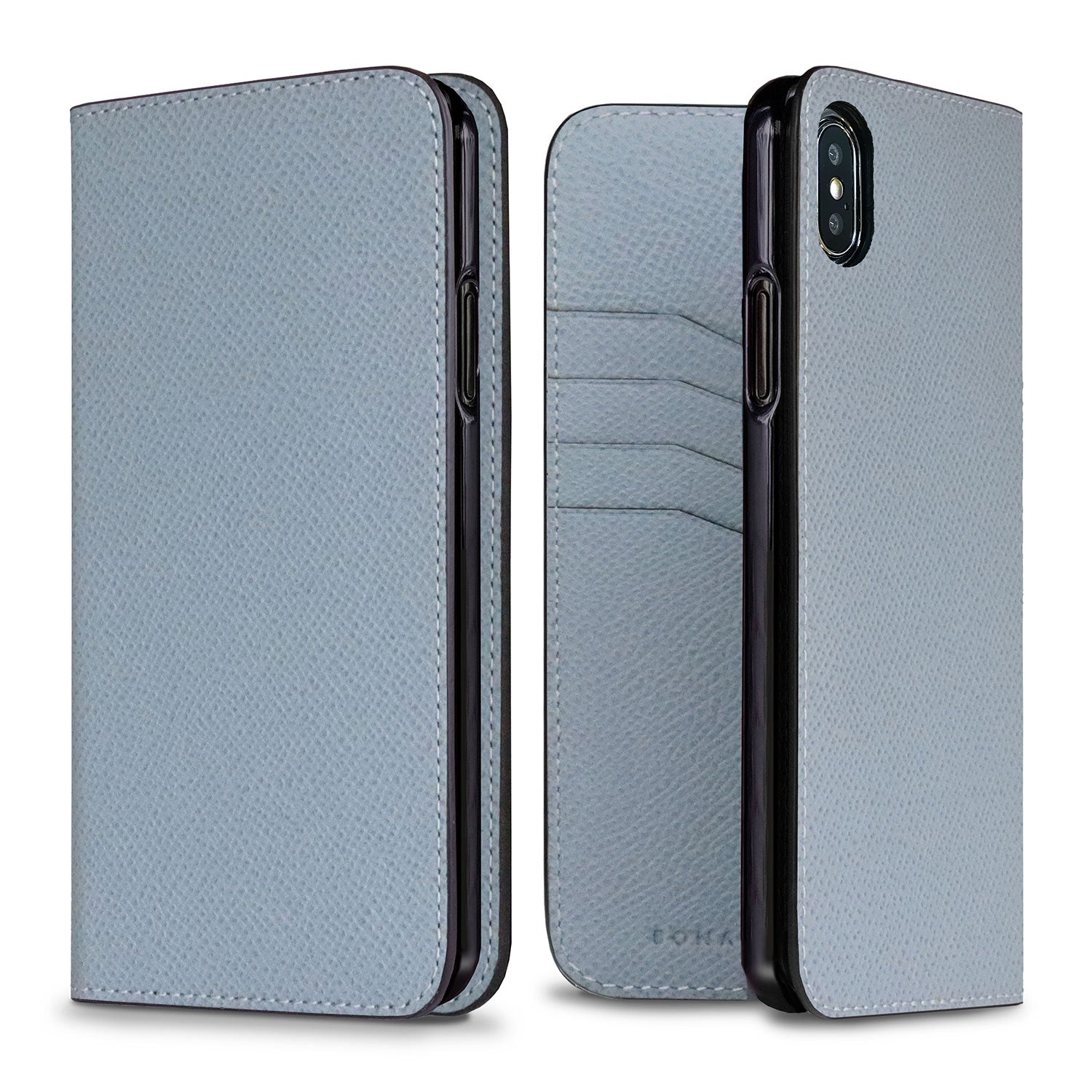 iPhone Xs Max Diary Case Nobile Leather (Blue Lin)