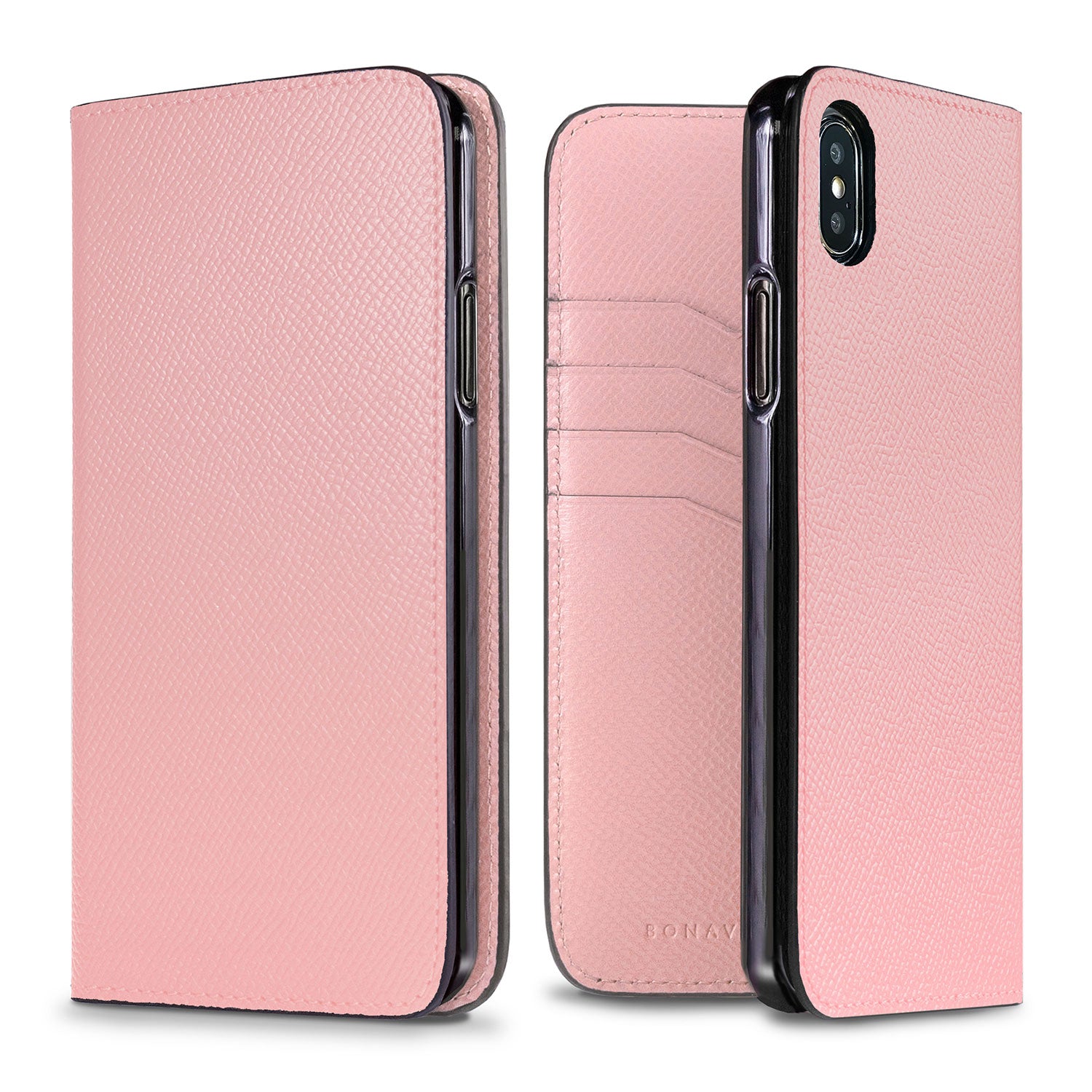 iPhone Xs Max Diary Case Nobile Leather (Sakura Pink)