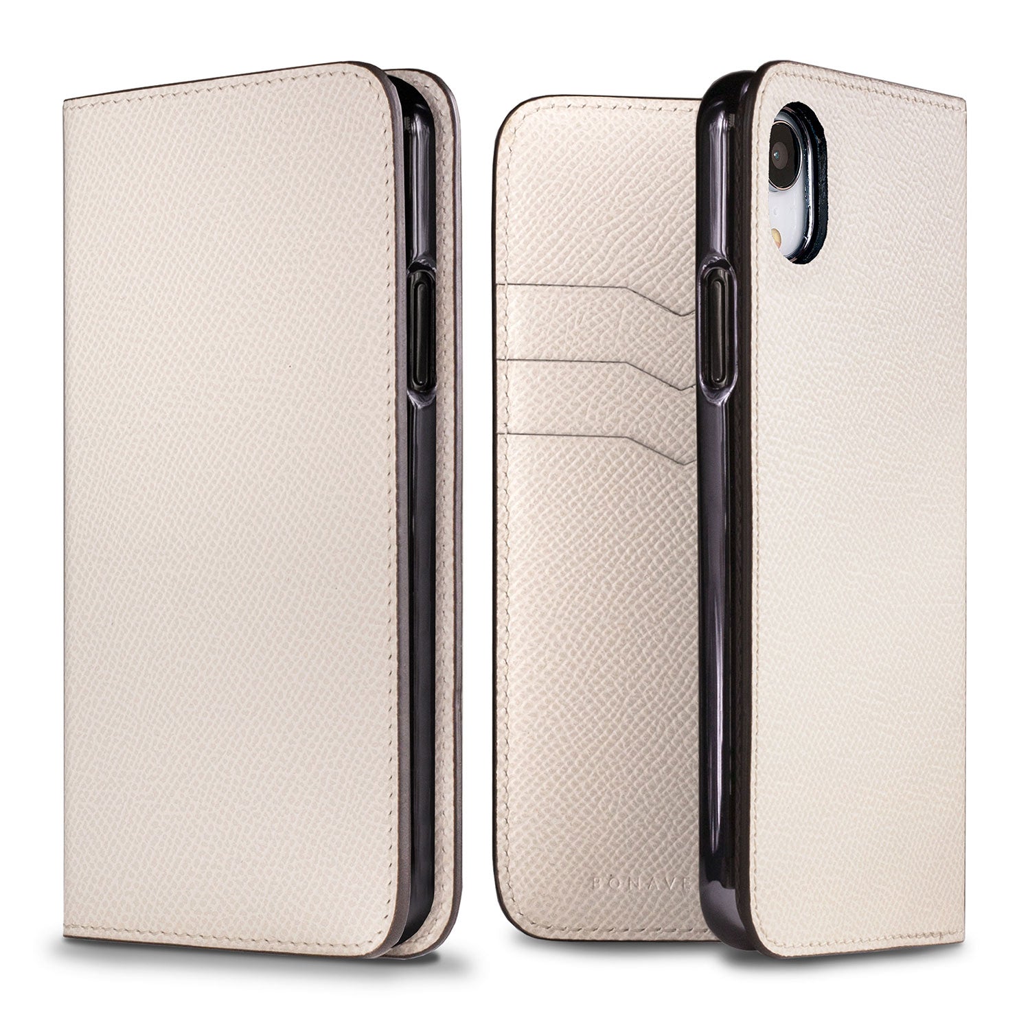 iPhone XR Diary Case Nobile Leather (White)