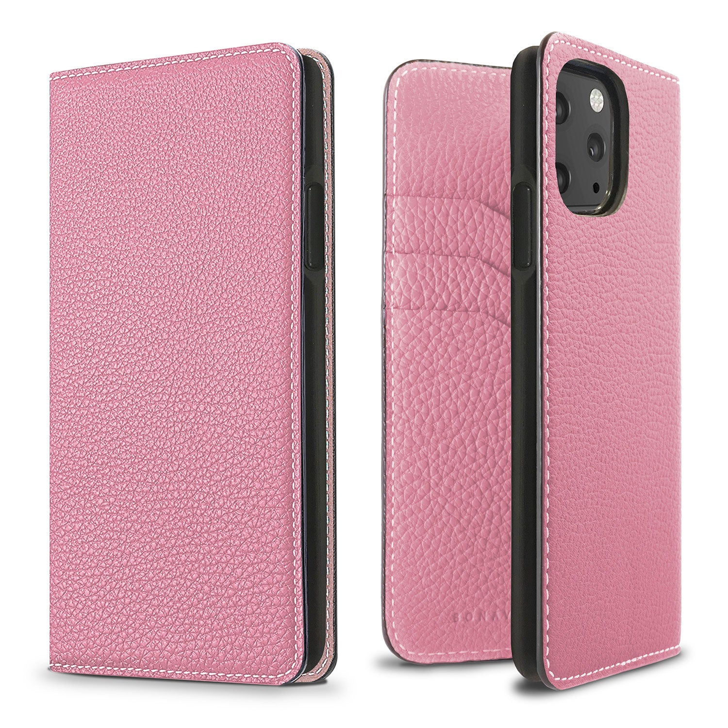 iPhone 11 Pro Diary Case Shrink Leather (Confetti Pink)