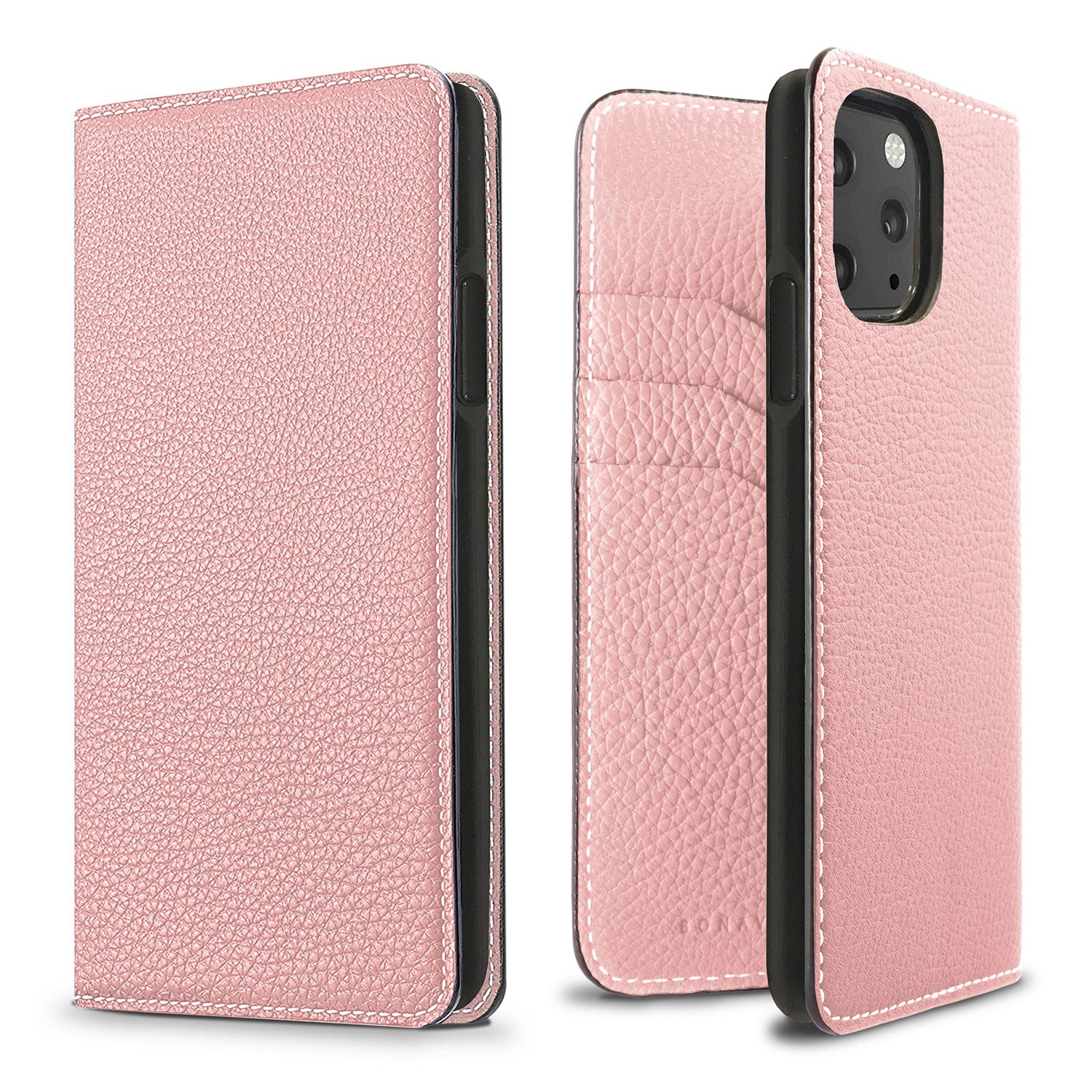 iPhone 11 Pro Diary Case Shrink Leather (Sakura Pink)