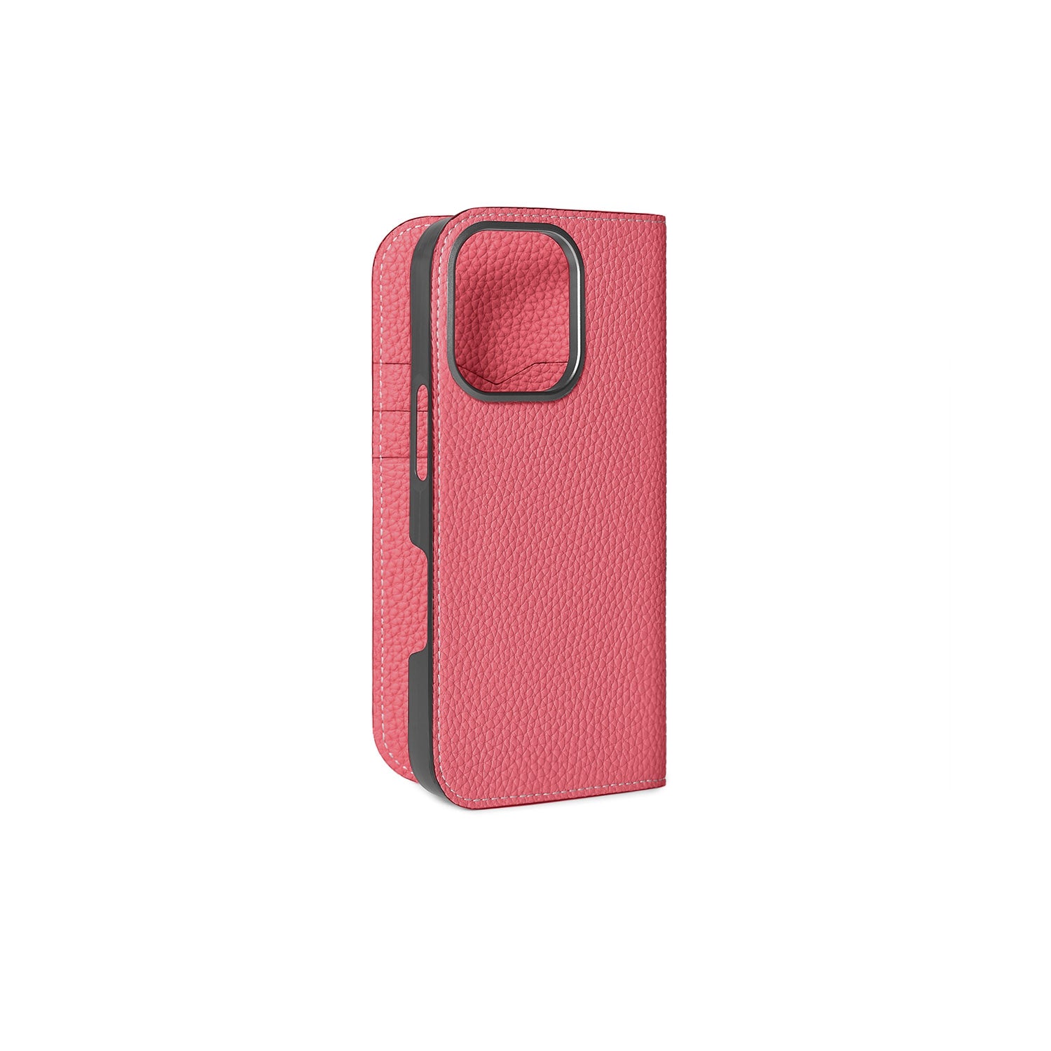iPhone 16 Pro Diary Case Shrink Leather (Azalee Pink)