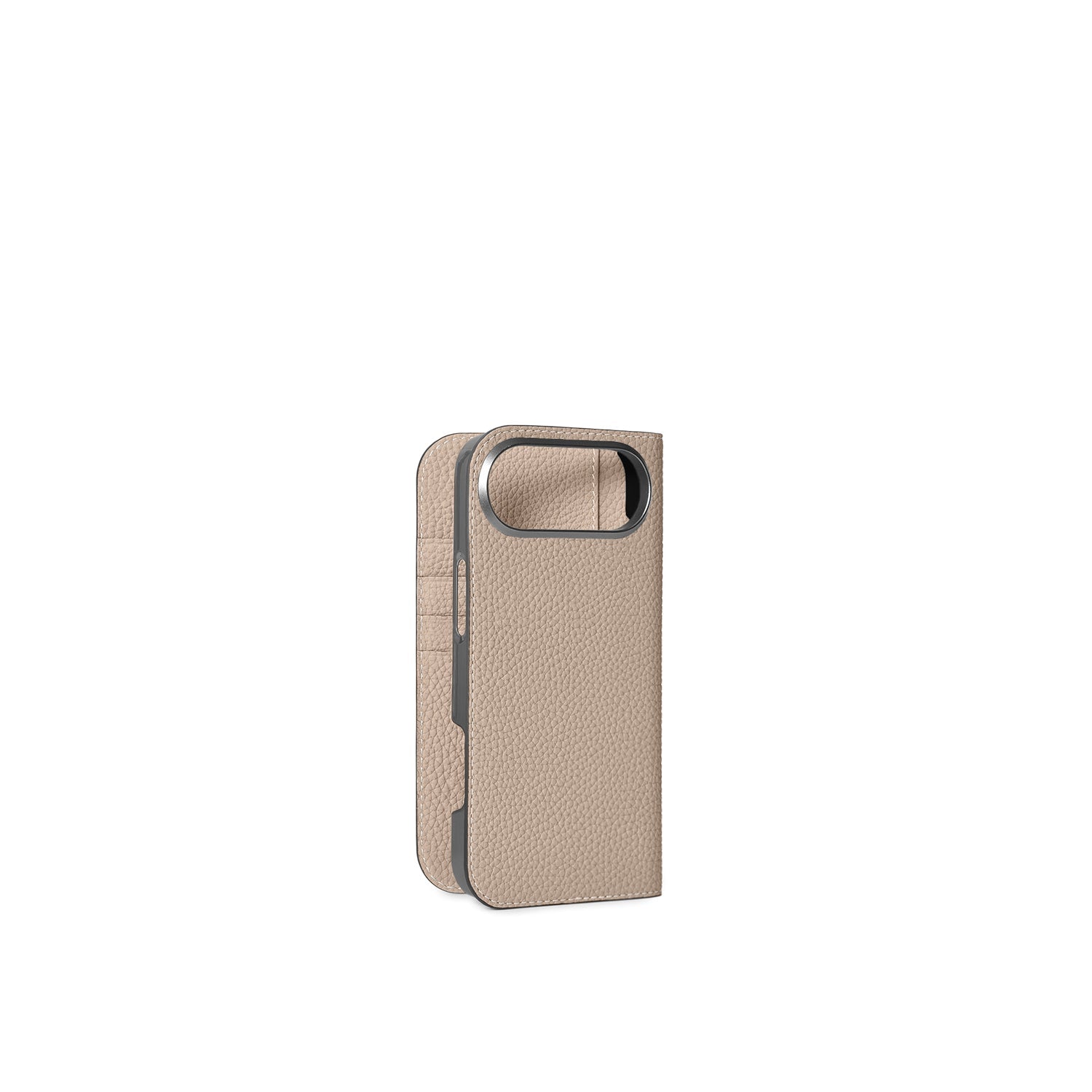 iPhone Air Diary Case Shrink Leather (Greige)
