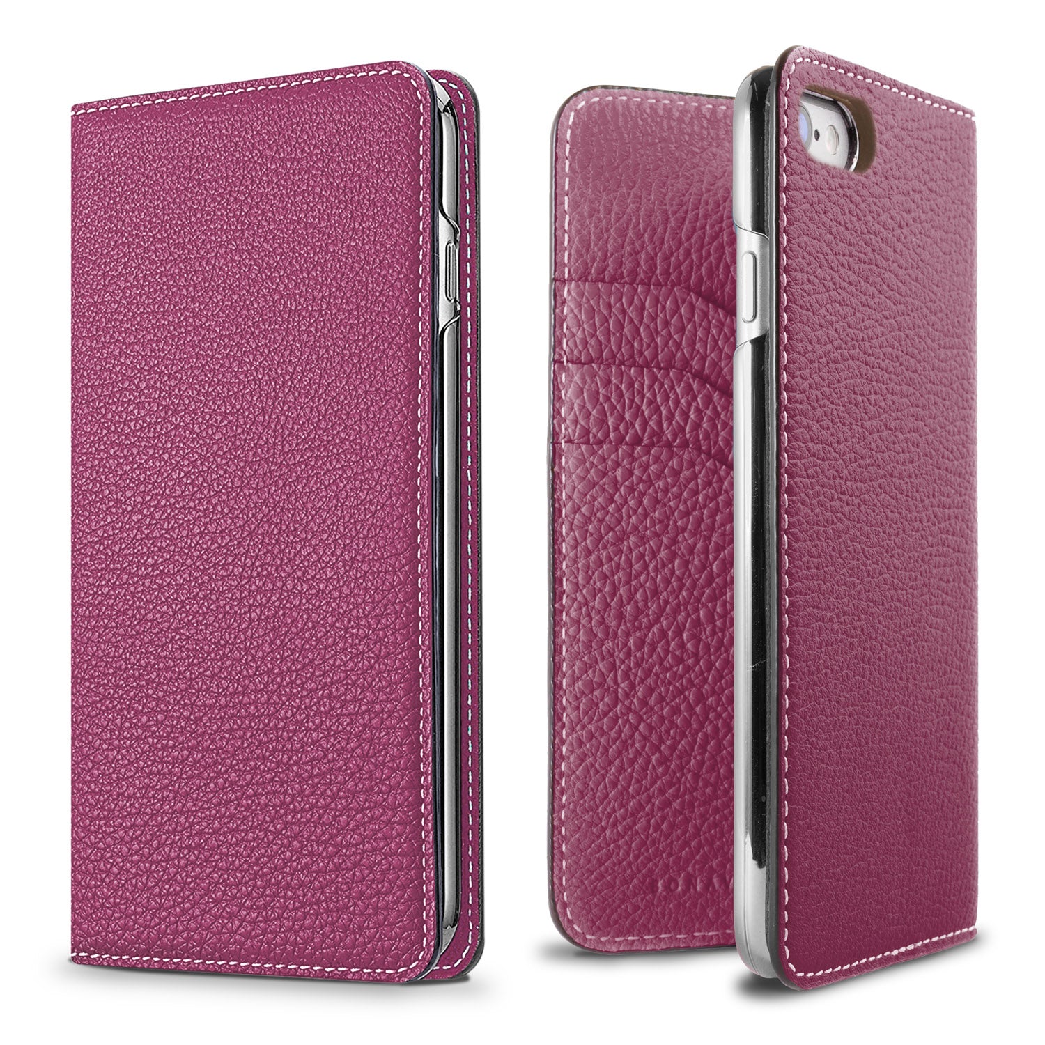iPhone SE / 8 / 7 / 6s / 6 Diary Case Shrink Leather (Anemone Purple)