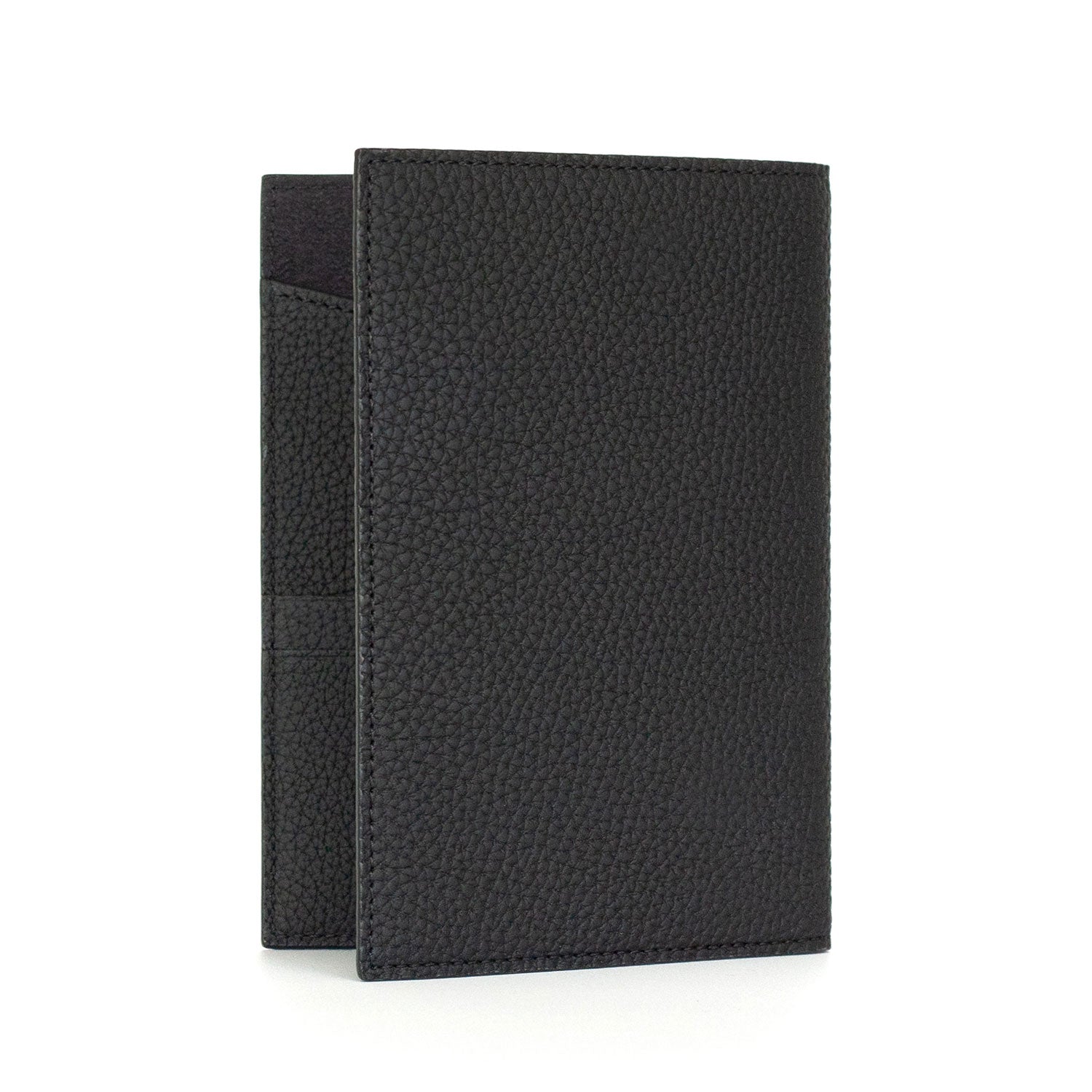 Passport Case Shrink Leather (Black)
