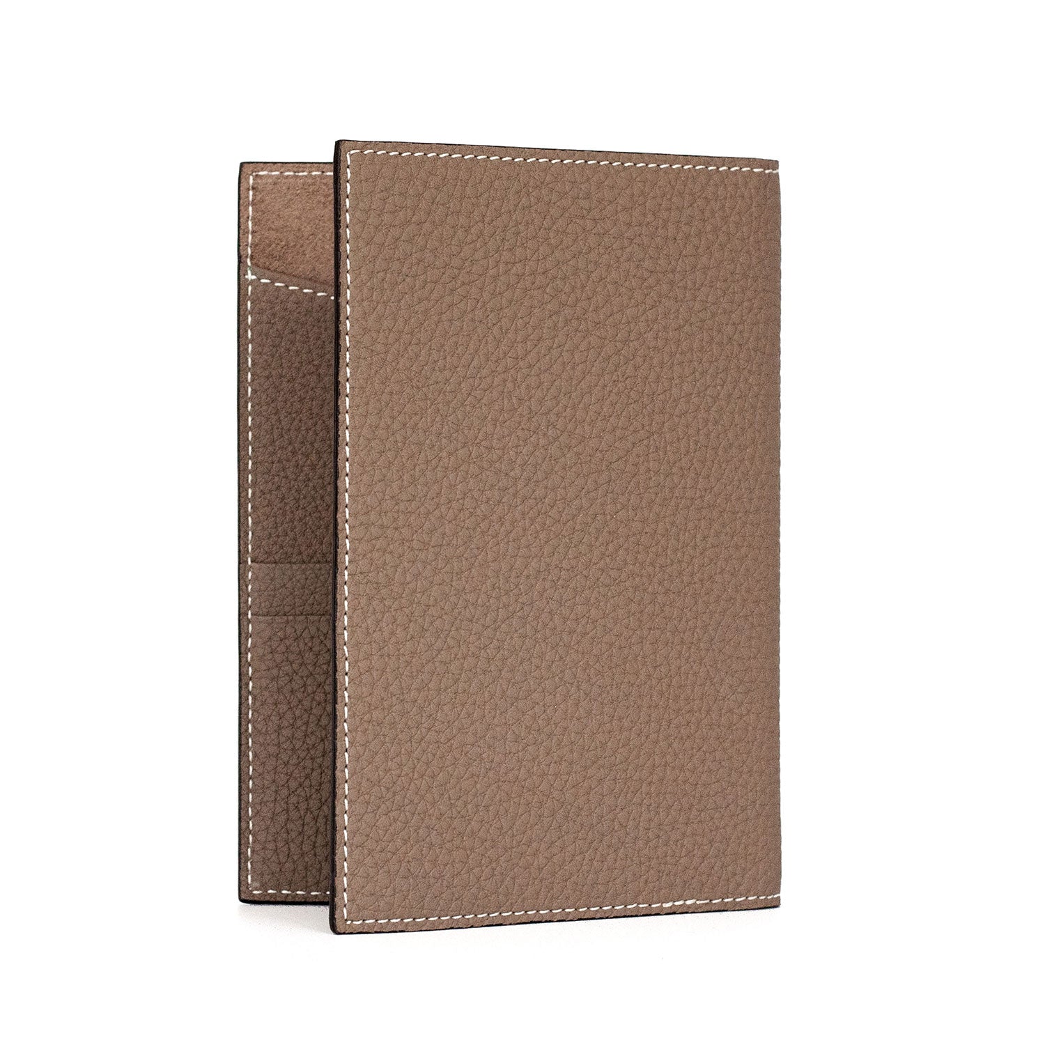 Passport Case Shrink Leather (Etoupe)