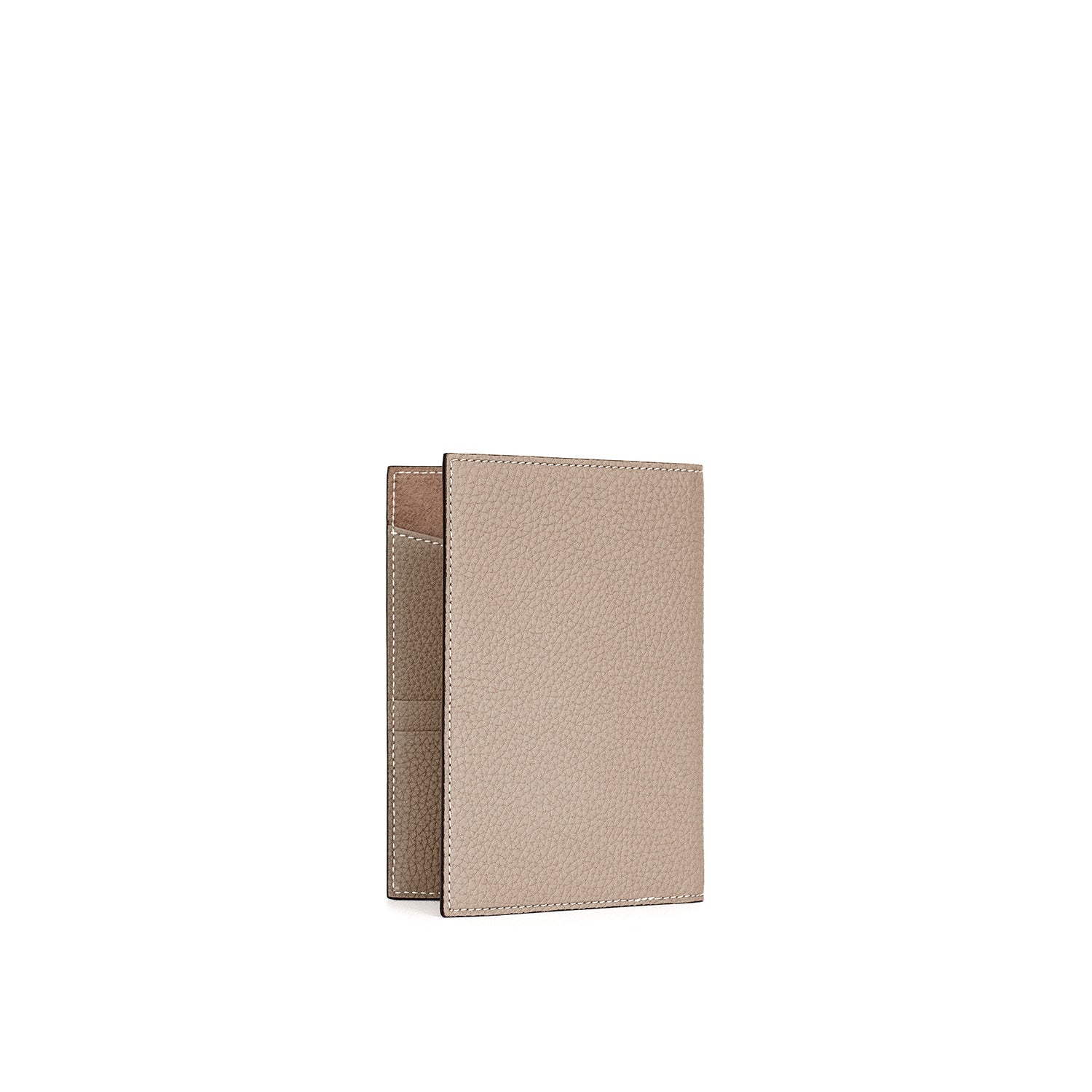 Passport Case Shrink Leather (Greige)