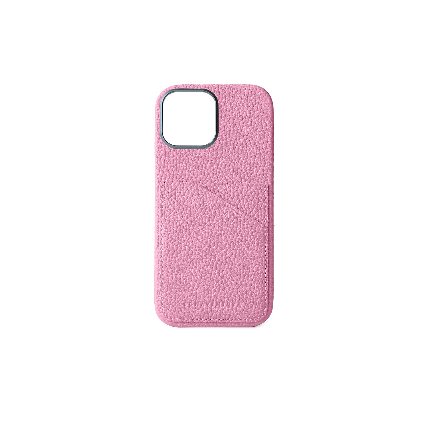 iPhone 16 Back Cover Case Shrink Leather (Taffy Pink)