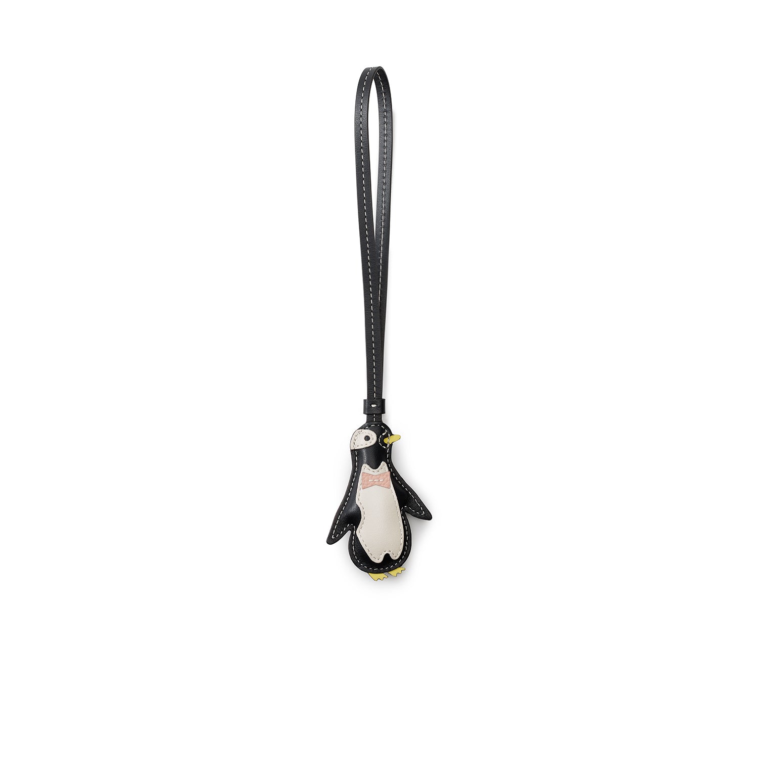 Animal Penguin Charm Bottalato Leather