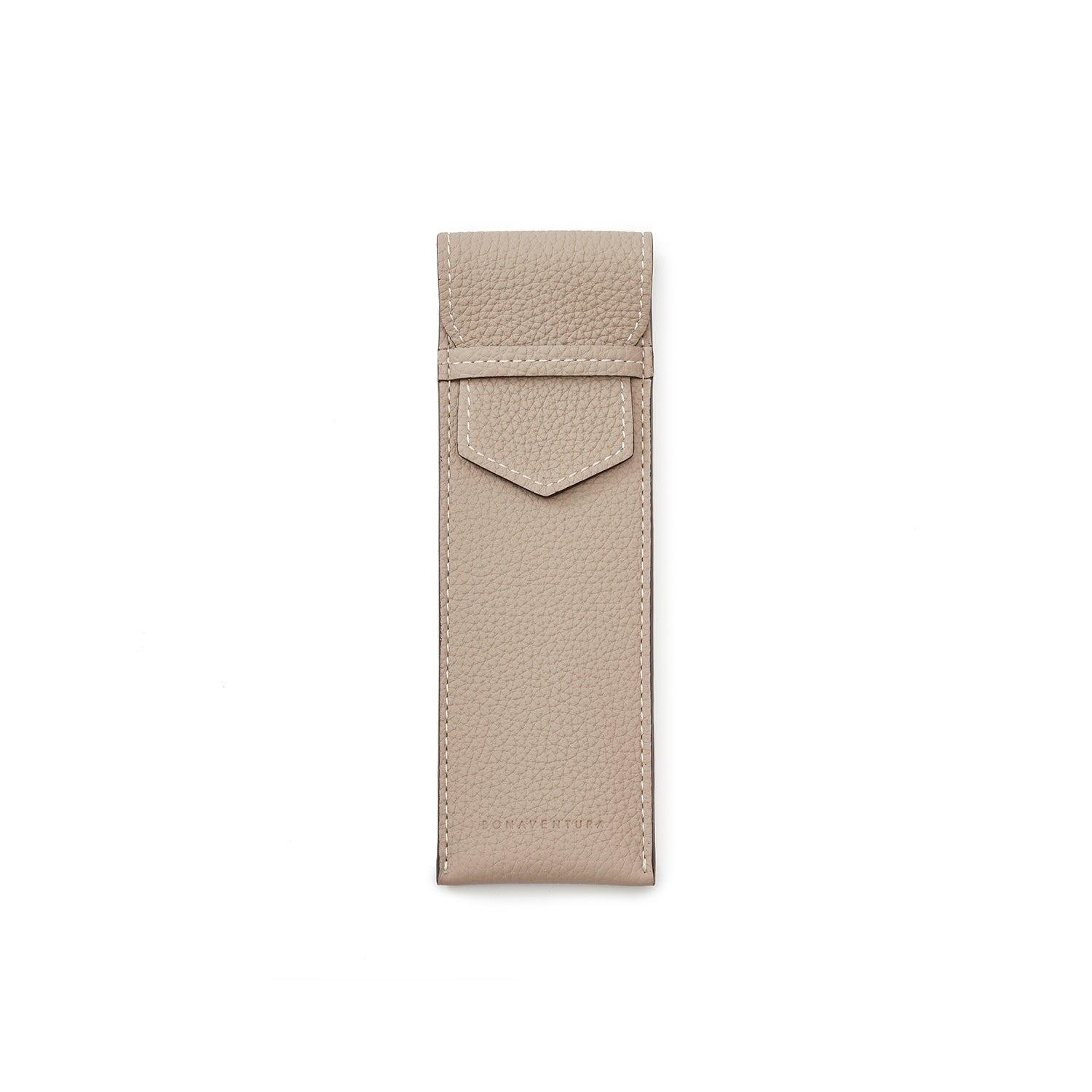 Pen Holder Shrink Leather (Greige)