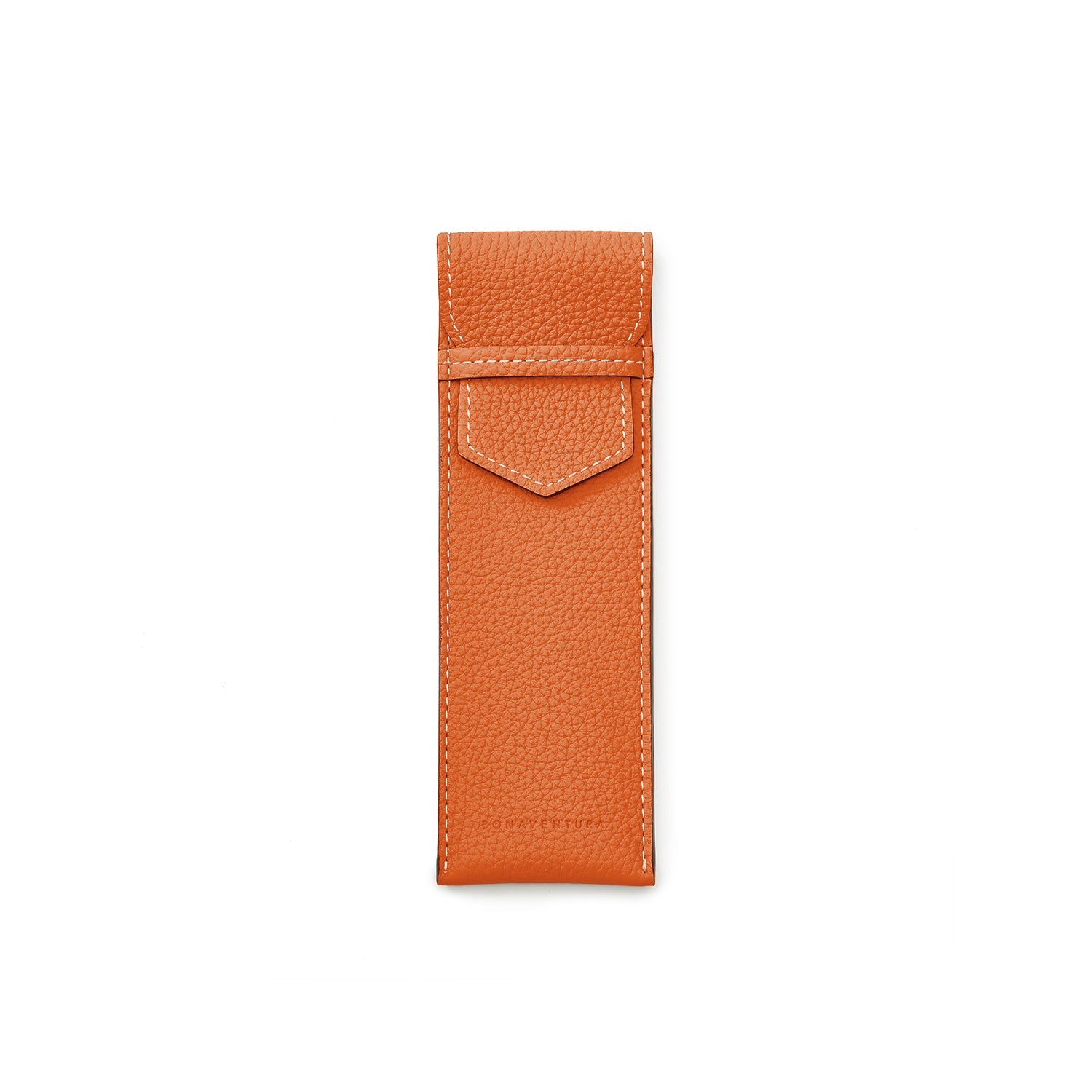 Pen Holder Shrink Leather (Orange)