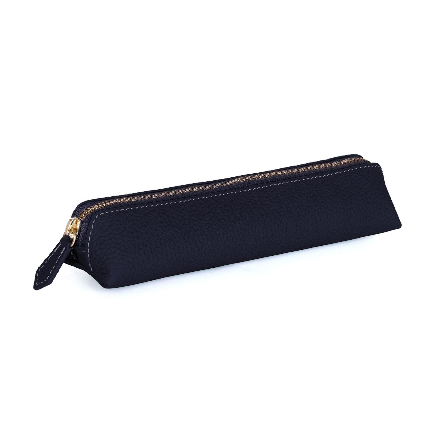 Pen Case Shrink Leather (Navy)
