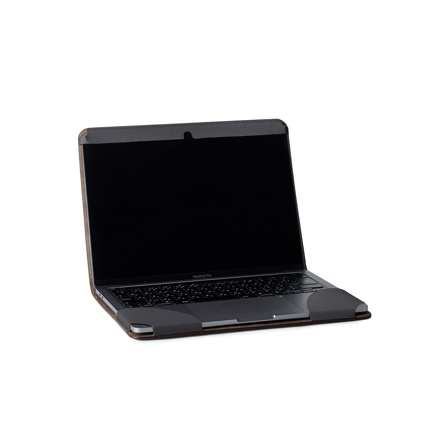 MacBook Pro Case Shrink Leather (Charcoal Gray - 13.3 inch)