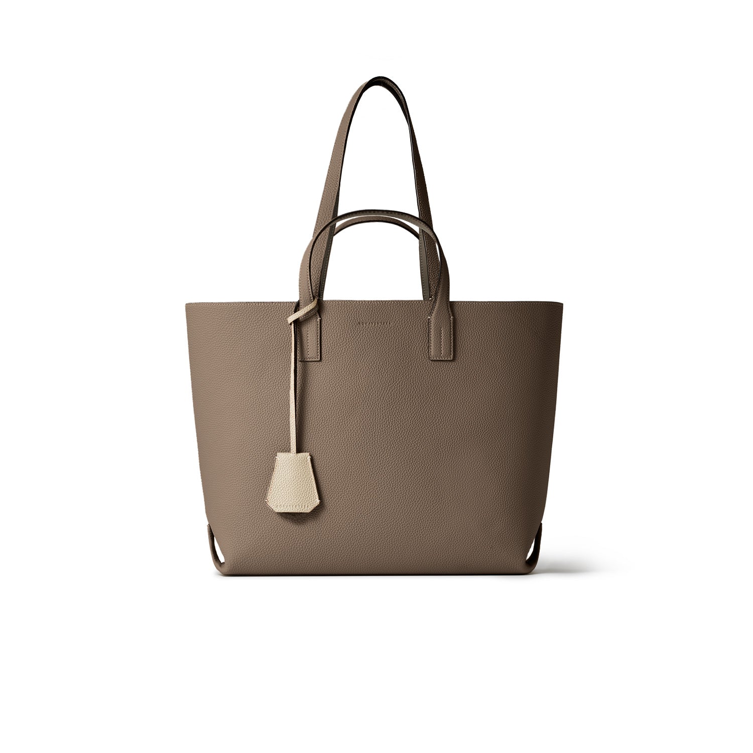 Sophia Tote Bag Shrink Leather (Etoupe)