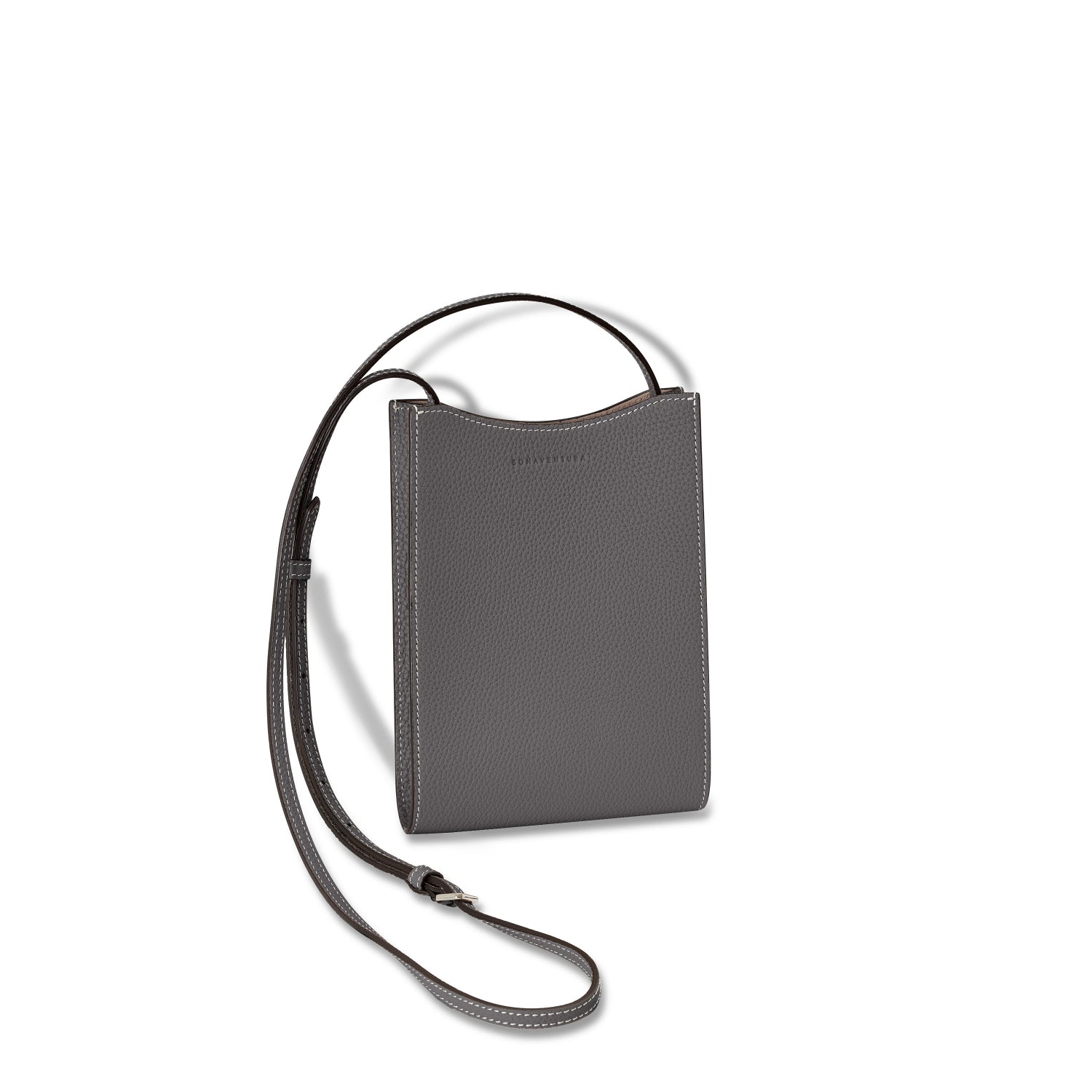 Lia Bag Shrink Leather (Charcoal Gray - Mini)