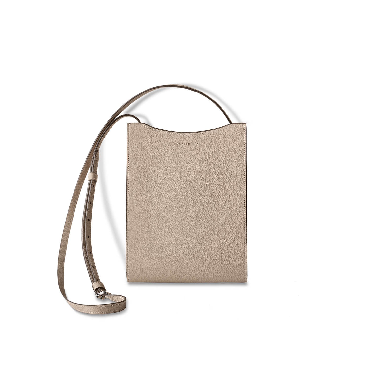 Lia Bag Shrink Leather (Greige - Small)