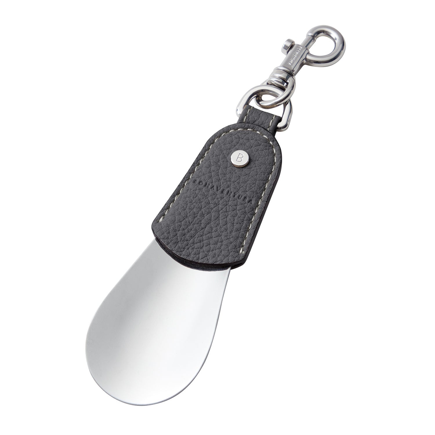 Shoe Horn Shrink Leather (Charcoal Gray)