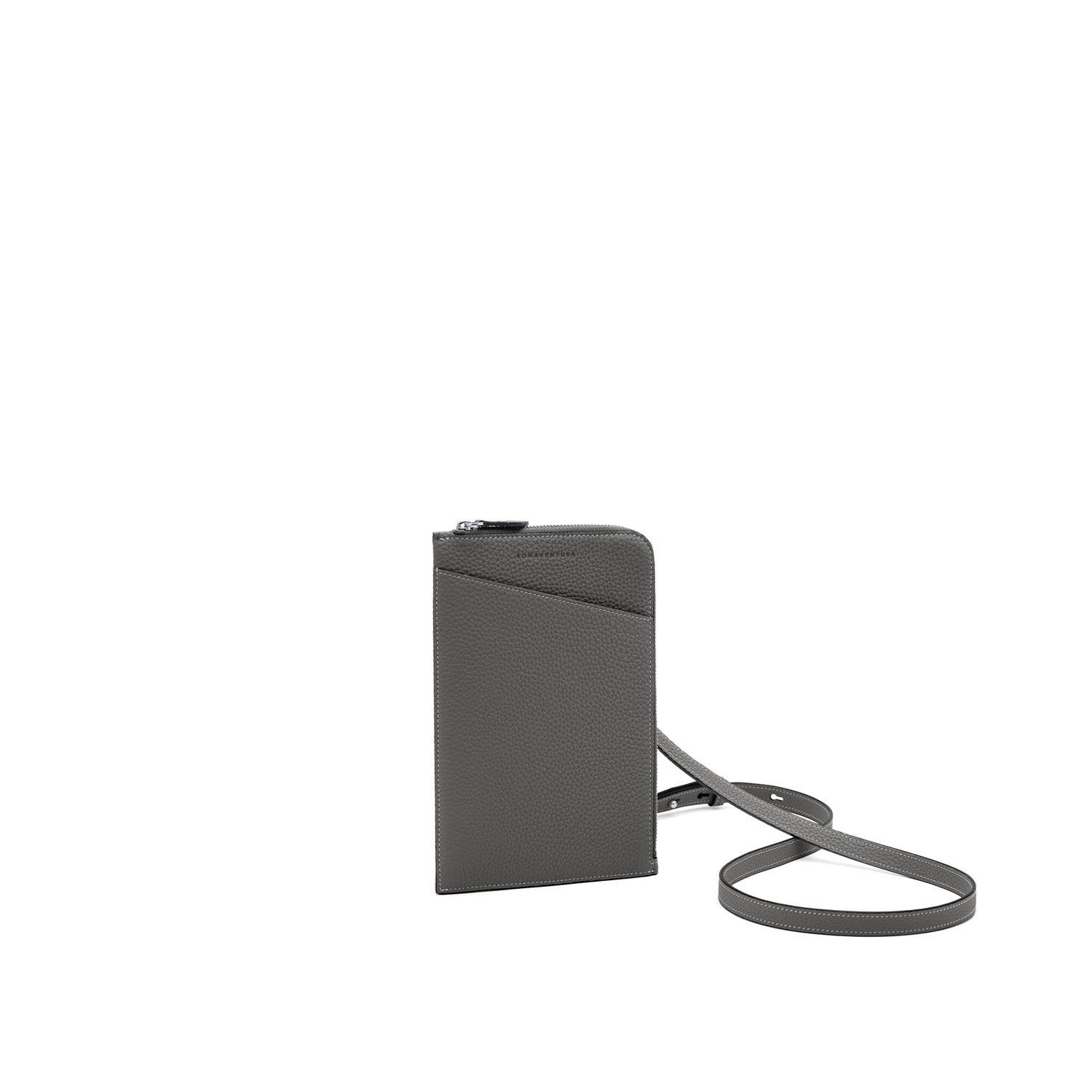 Riley Bag Shrink Leather (Charcoal Gray)