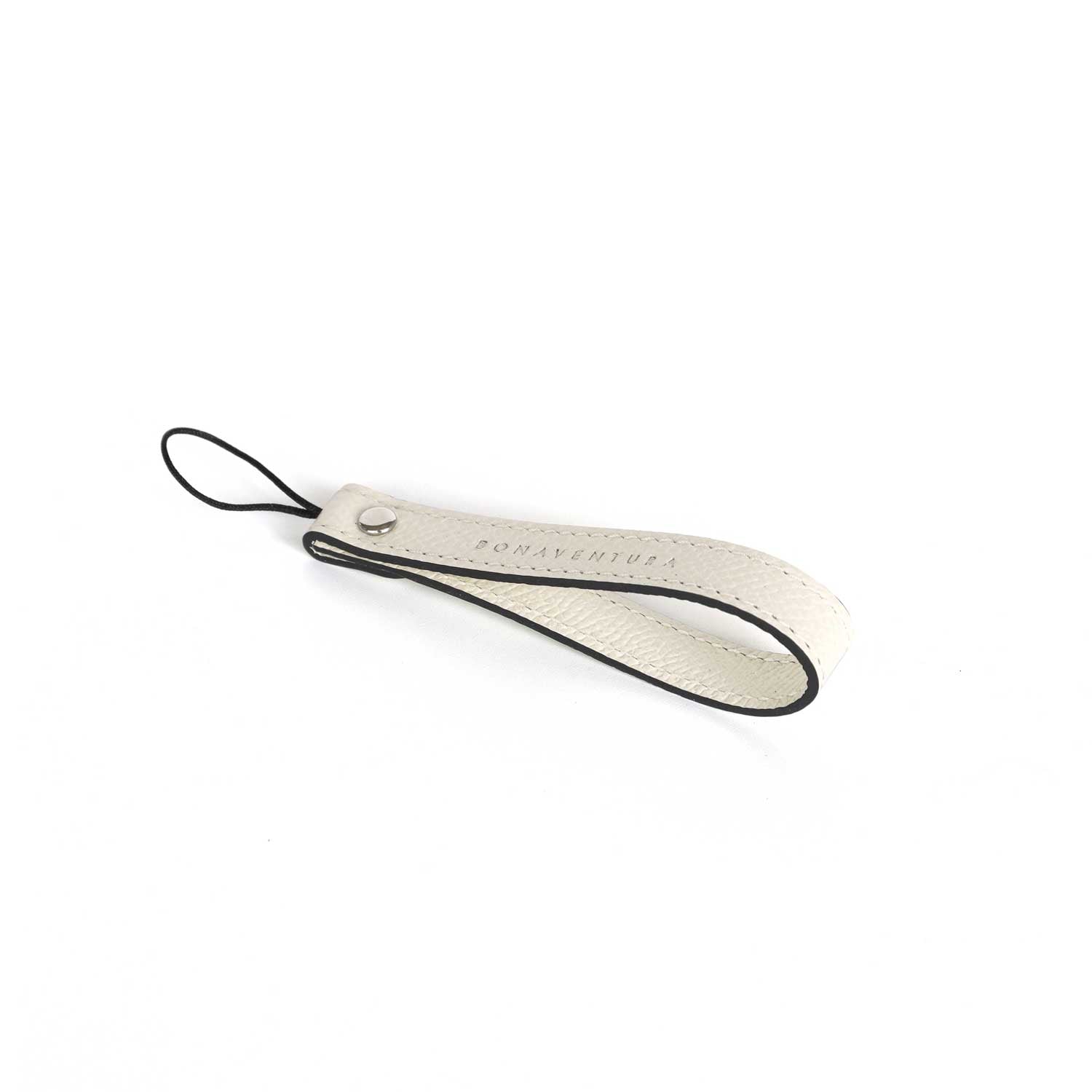 Wrist Strap Nobile Leather (White - Short)