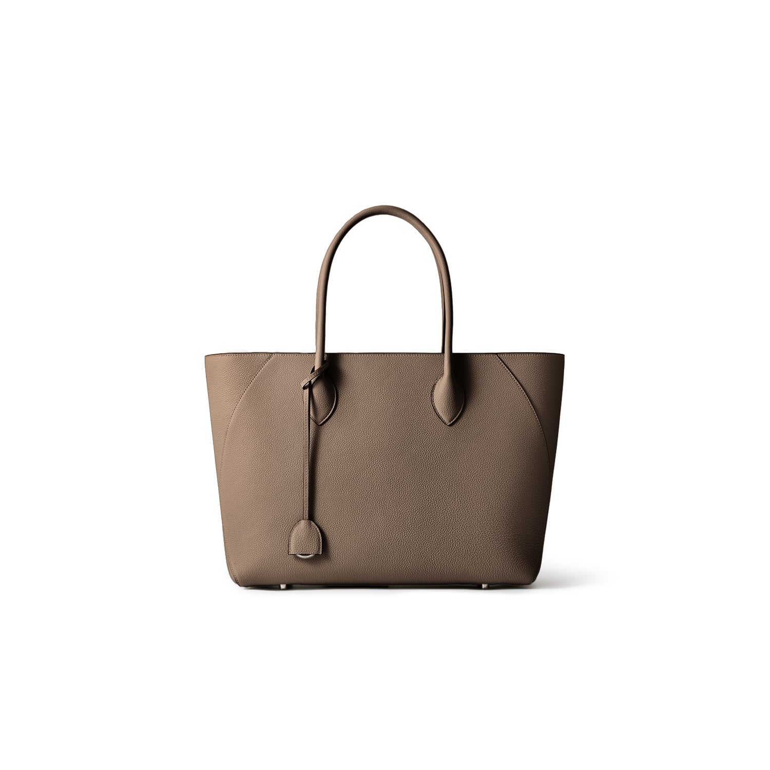 Mia Tote Bag Shrink Leather (Etoupe - 40)