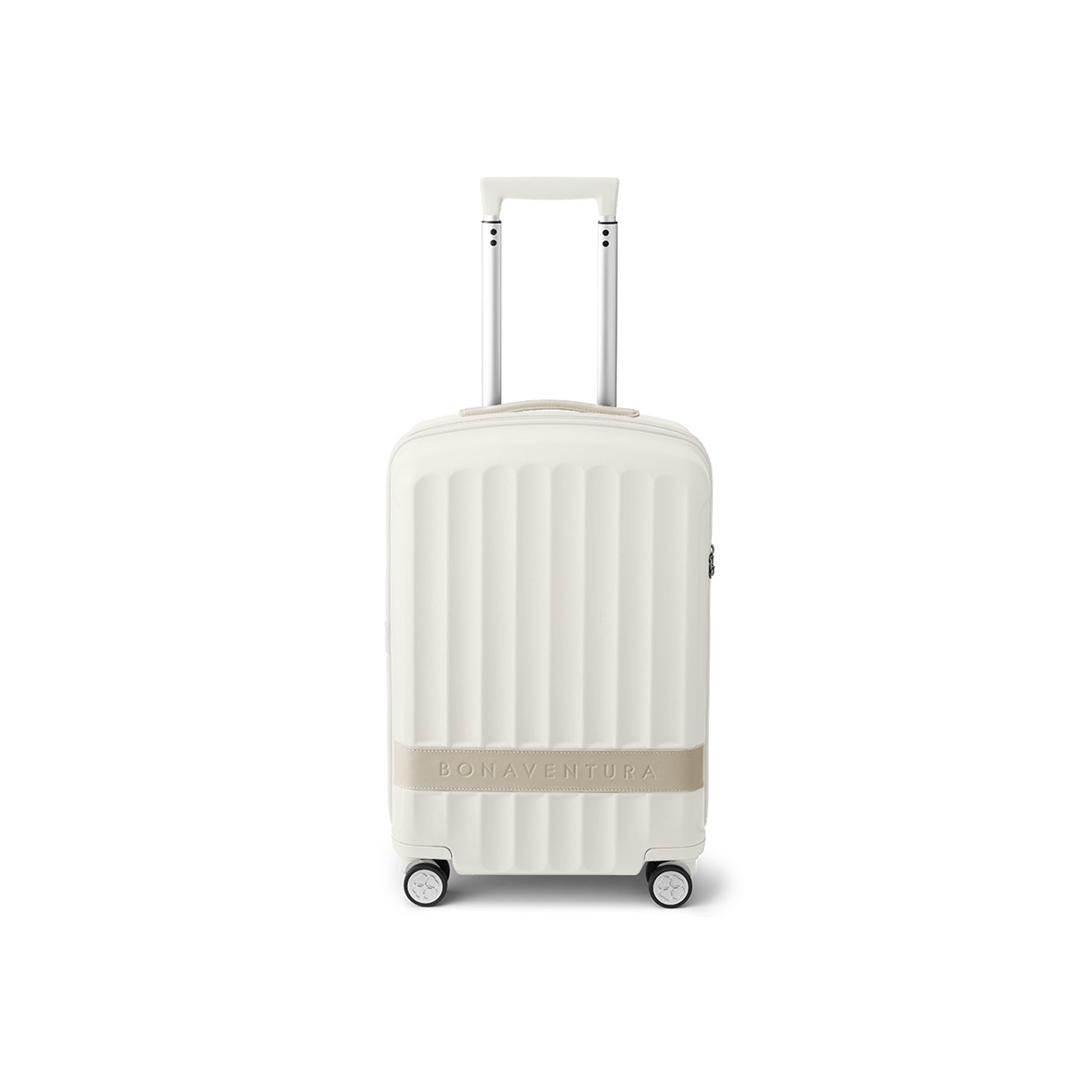 Matt Polycarbonate Suitcase Cabin (Ivory)