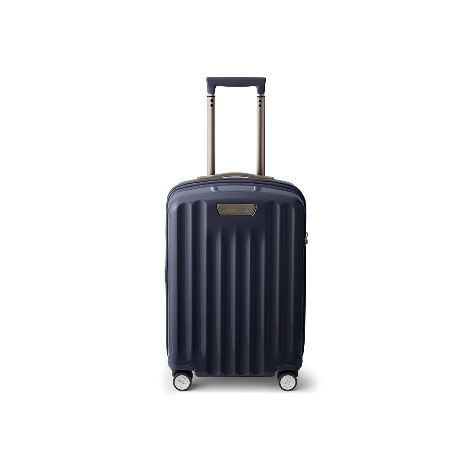 Shiny Polycarbonate Suitcase Cabin (Navy)