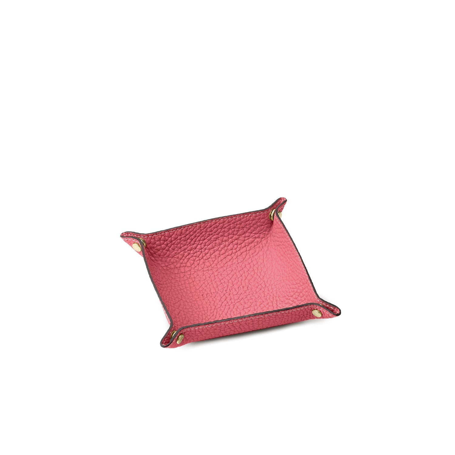 Valet Tray Shrink Leather (Azalee Pink - Small)